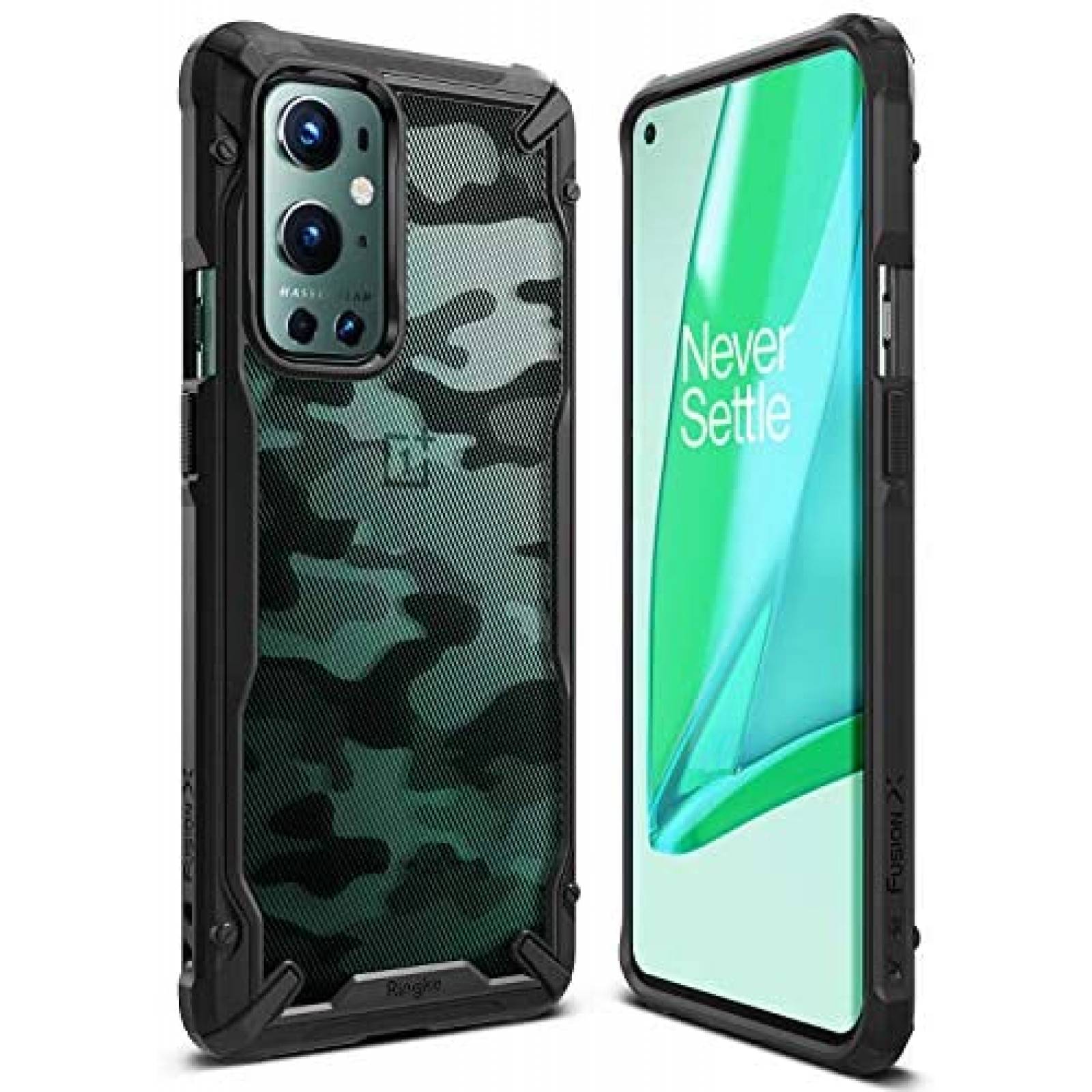Funda Ringke Fusion-X para OnePlus 9 Pro 5G resistente