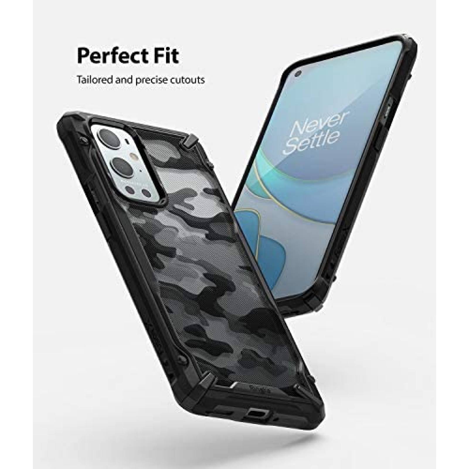 Funda Ringke Fusion-X para OnePlus 9 Pro 5G resistente