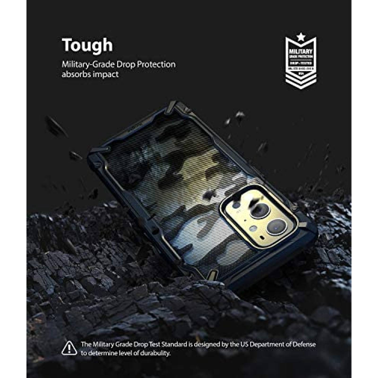Funda Ringke Fusion-X para OnePlus 9 Pro 5G resistente