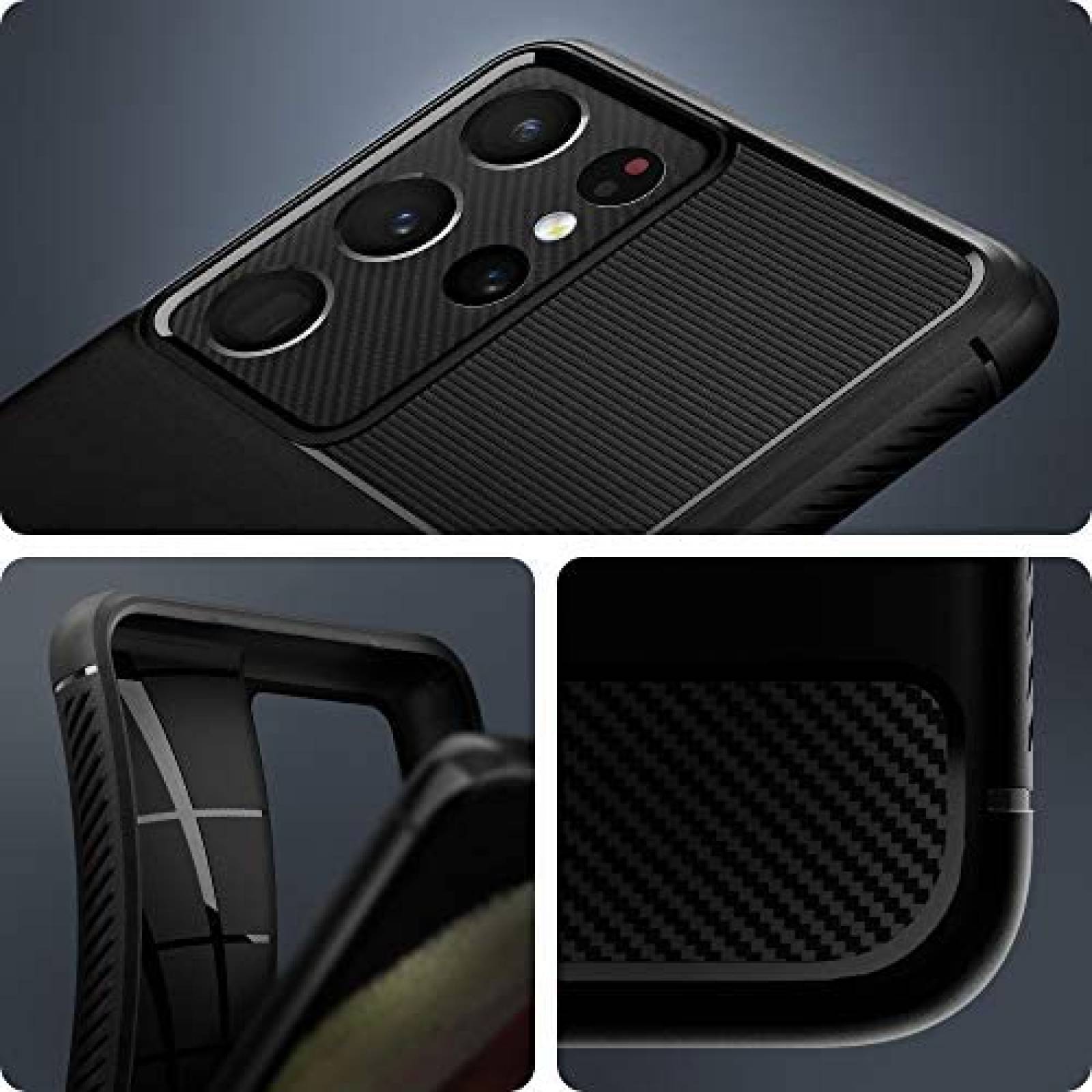 Funda Rigida Spigen para Galaxy S21 Ultra de 6.8'' -Rigida