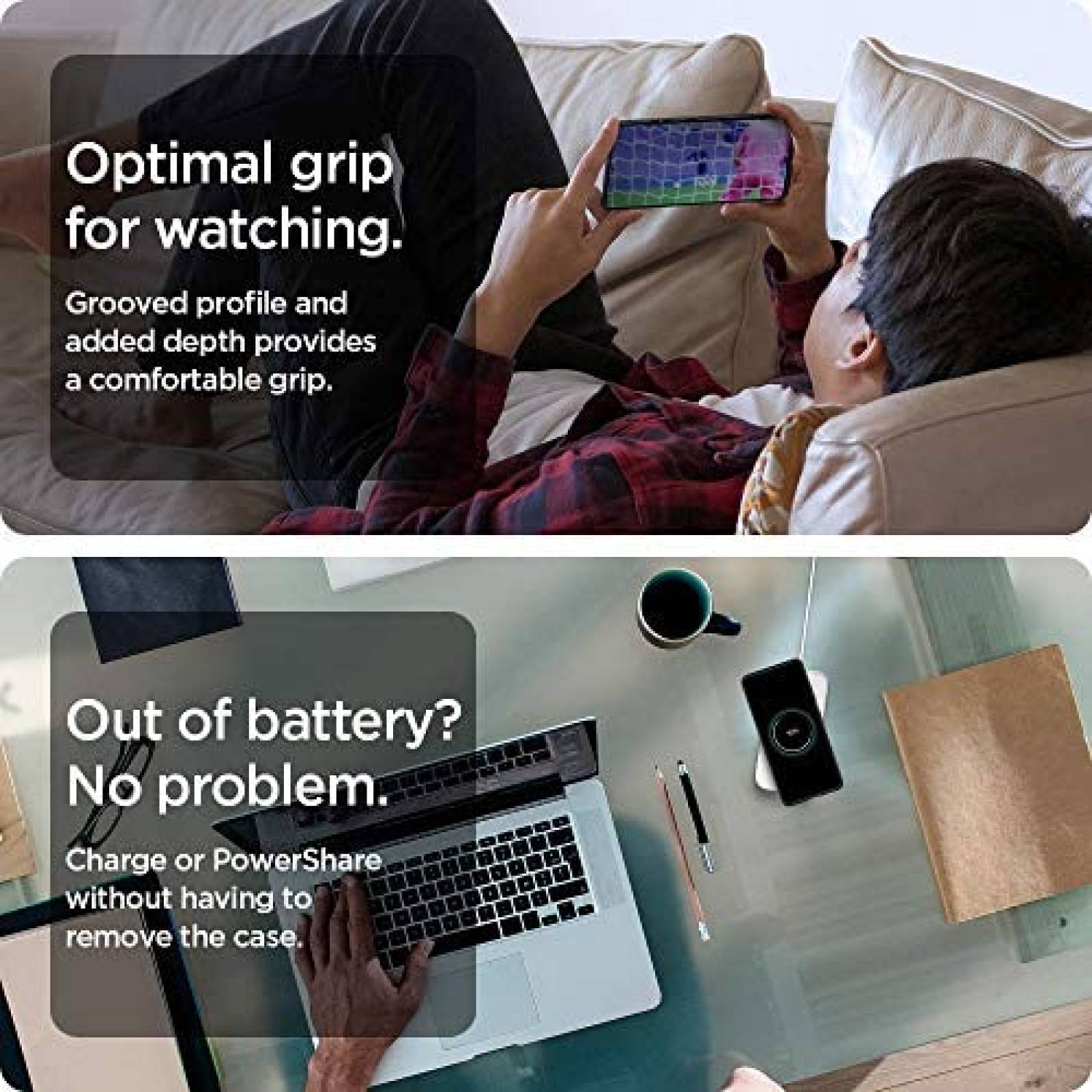 Funda Rigida Spigen para Galaxy S21 Ultra de 6.8'' -Rigida