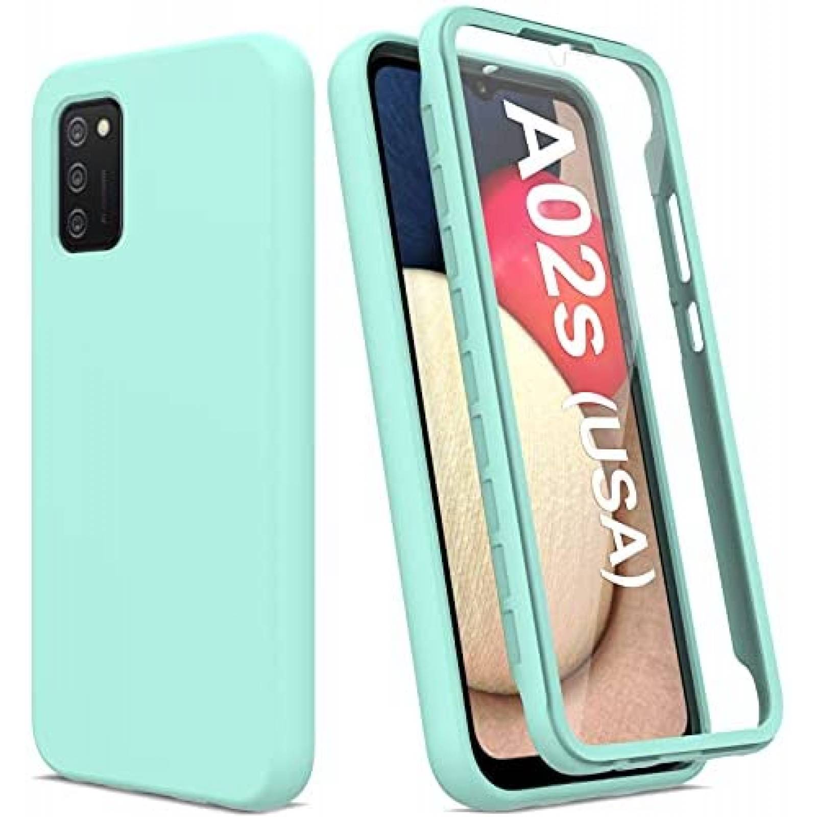 Funda para Celular Marca Generica Galaxy A02s 6.5" -Menta