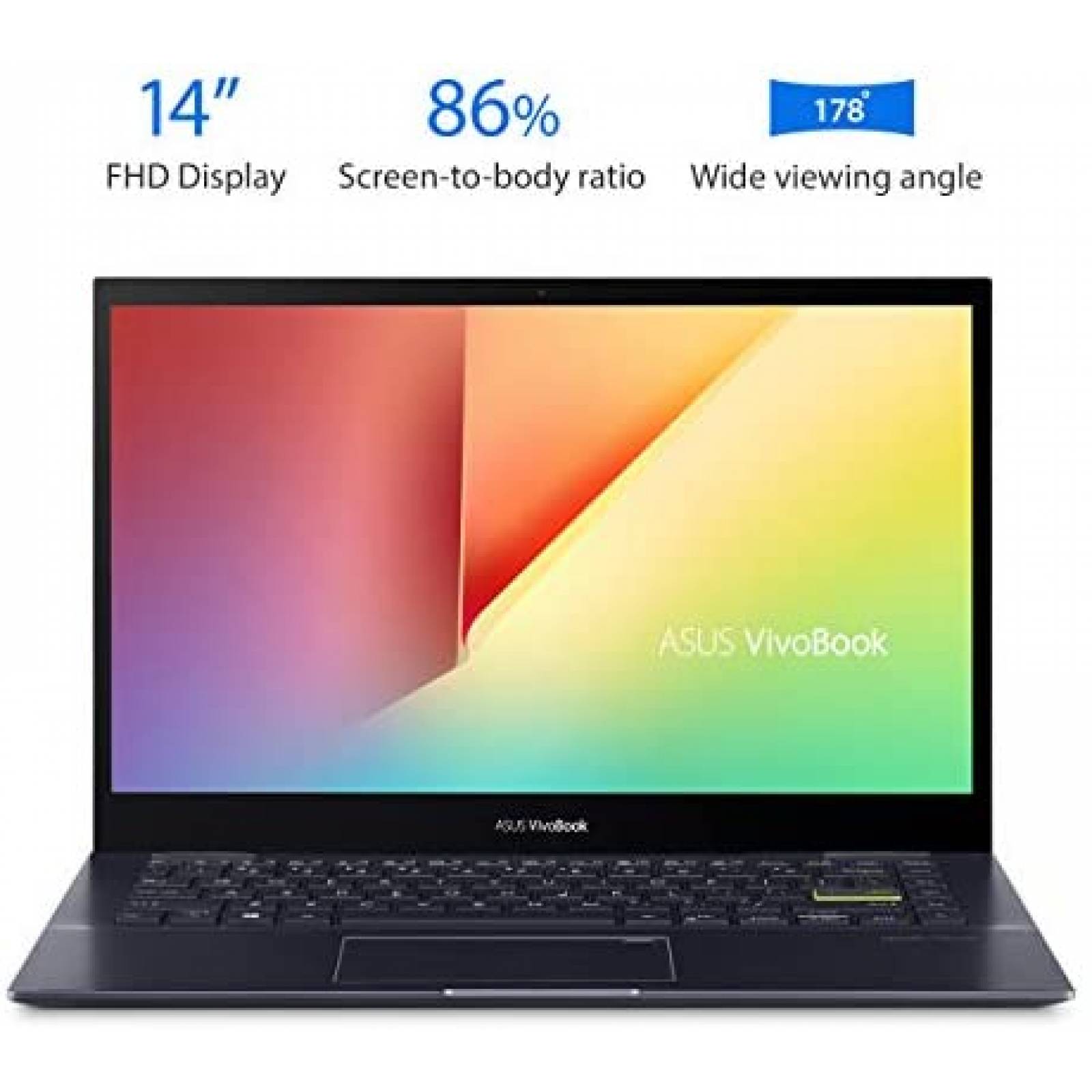 Laptop ASUS VivoBook Flip 14'' Tactil 8GB Ryzen 7 5700U