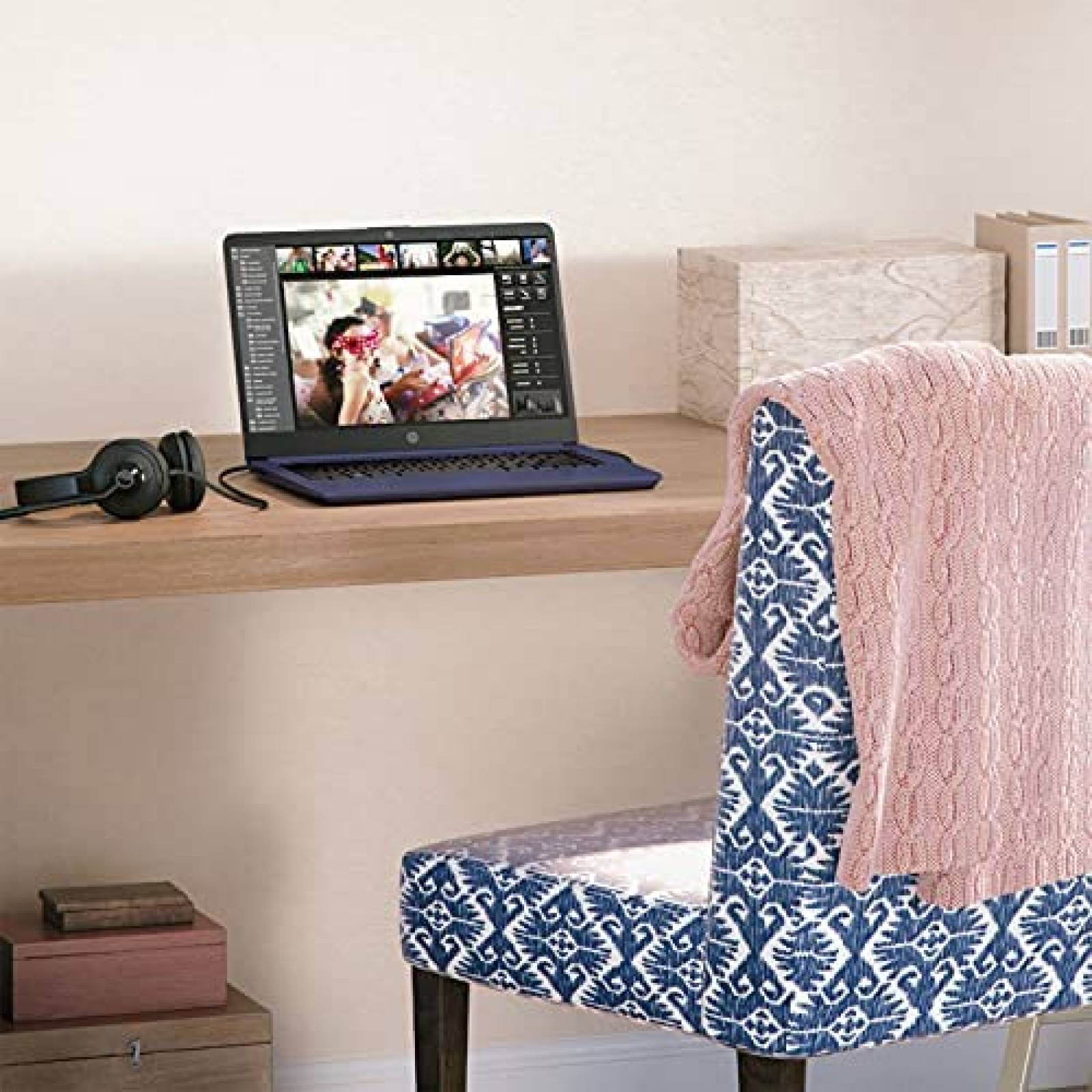 Laptop HP 14" Intel Dual-Core 16GB 64GB Windows 10 - Negro