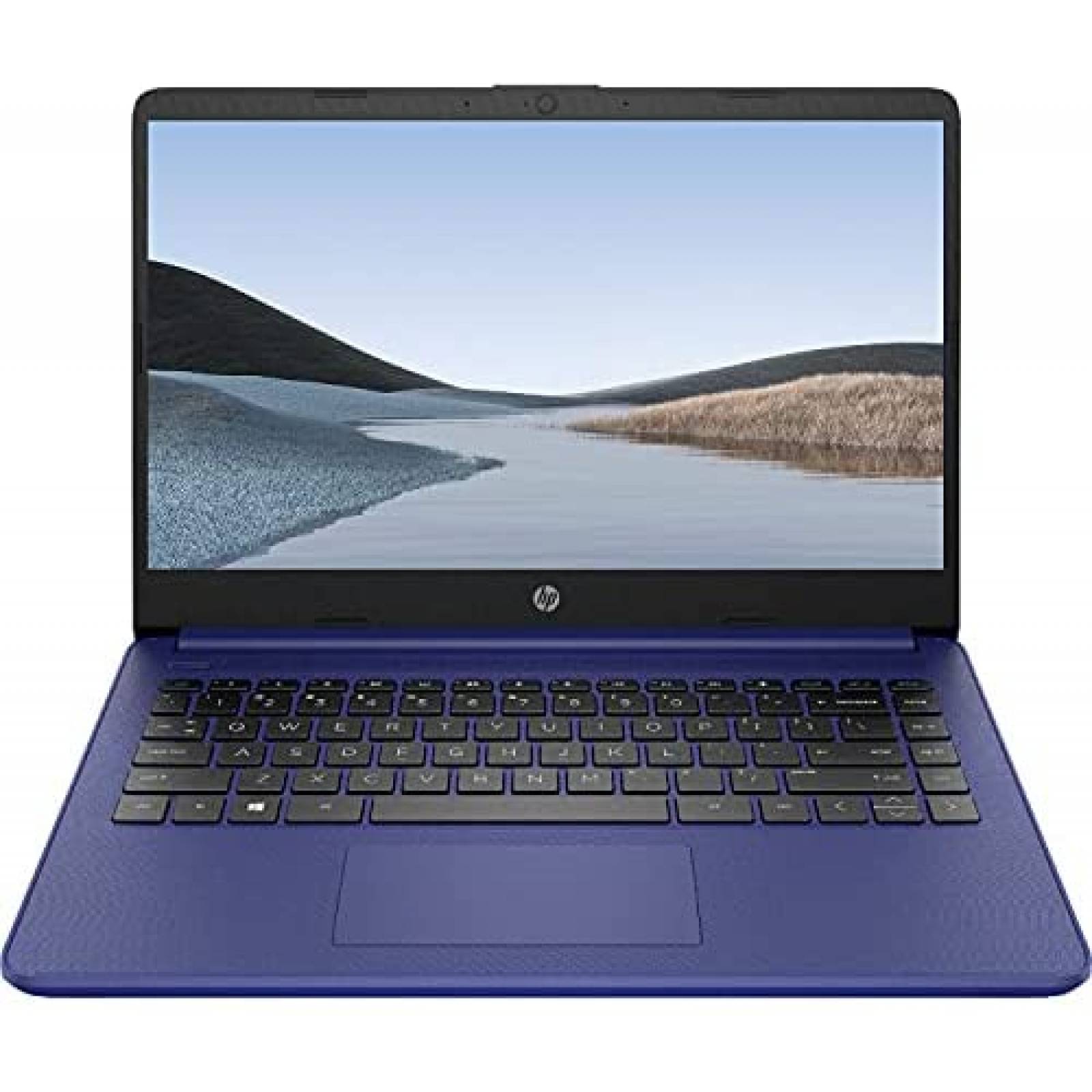 Laptop HP 14" Intel Dual-Core 8GB 64GB Windows 10 - Azul