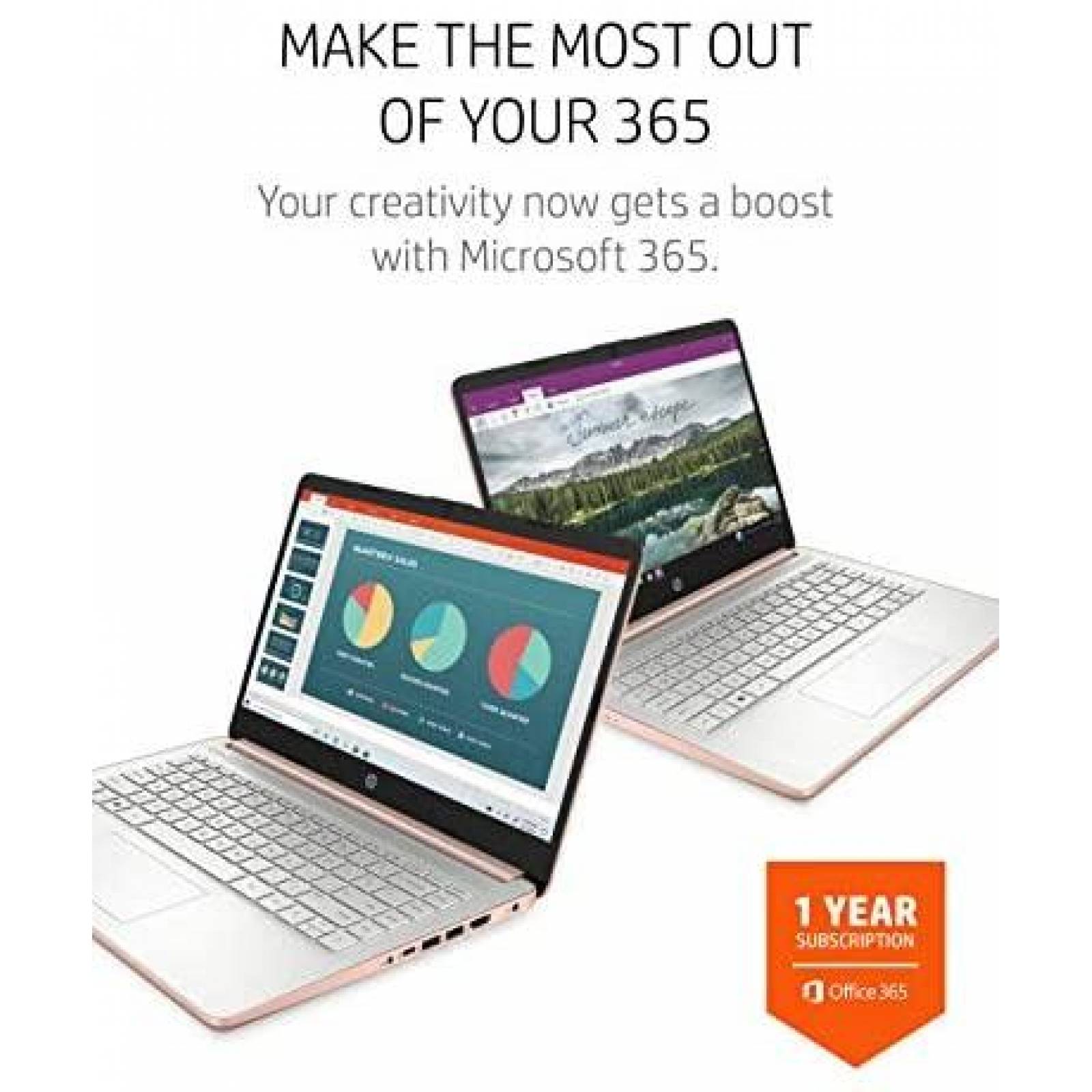 Laptop HP 14-fq0030nr 14'' 4GB AMD 3020e -Rosa Dorado