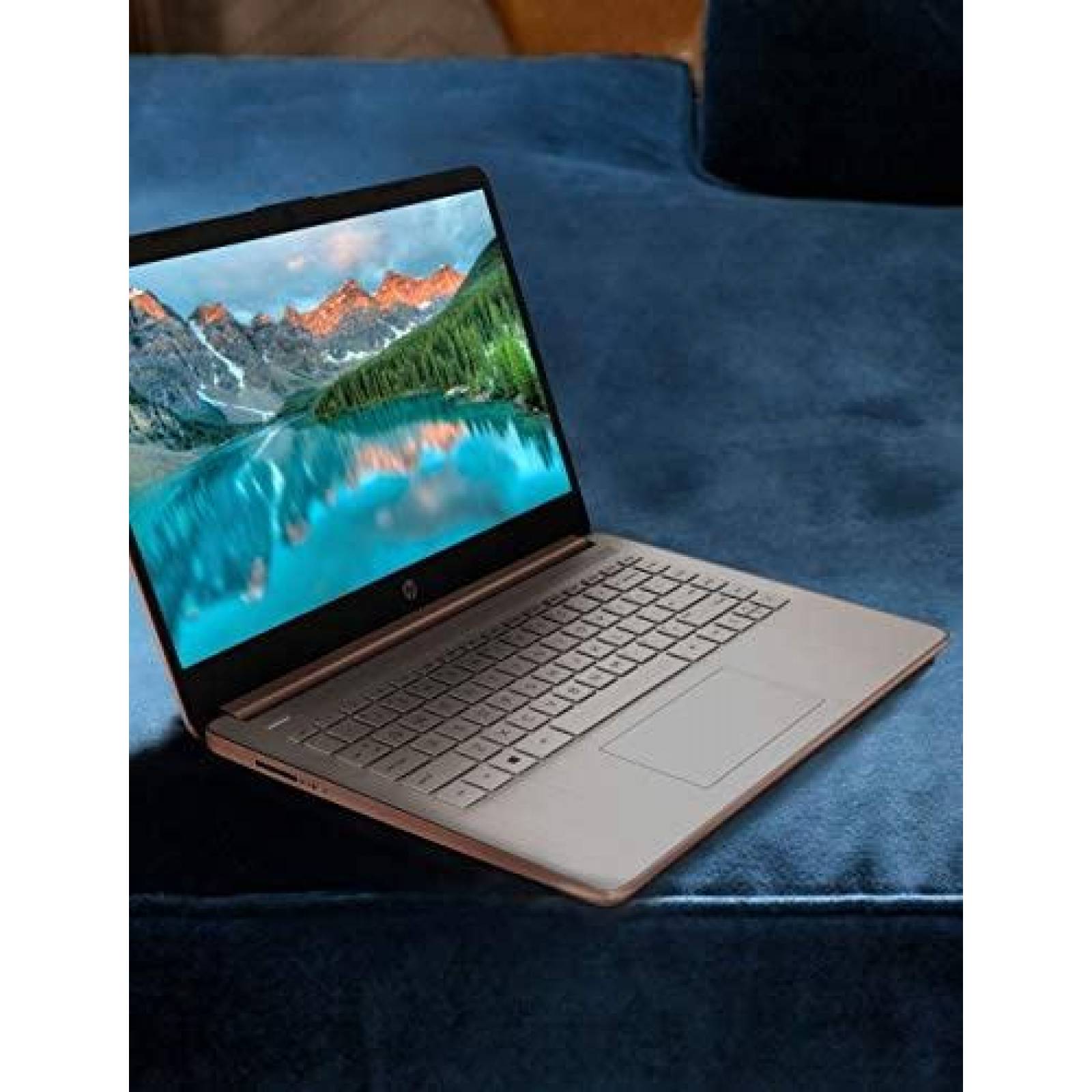Laptop HP 14-fq0030nr 14'' 4GB AMD 3020e -Rosa Dorado