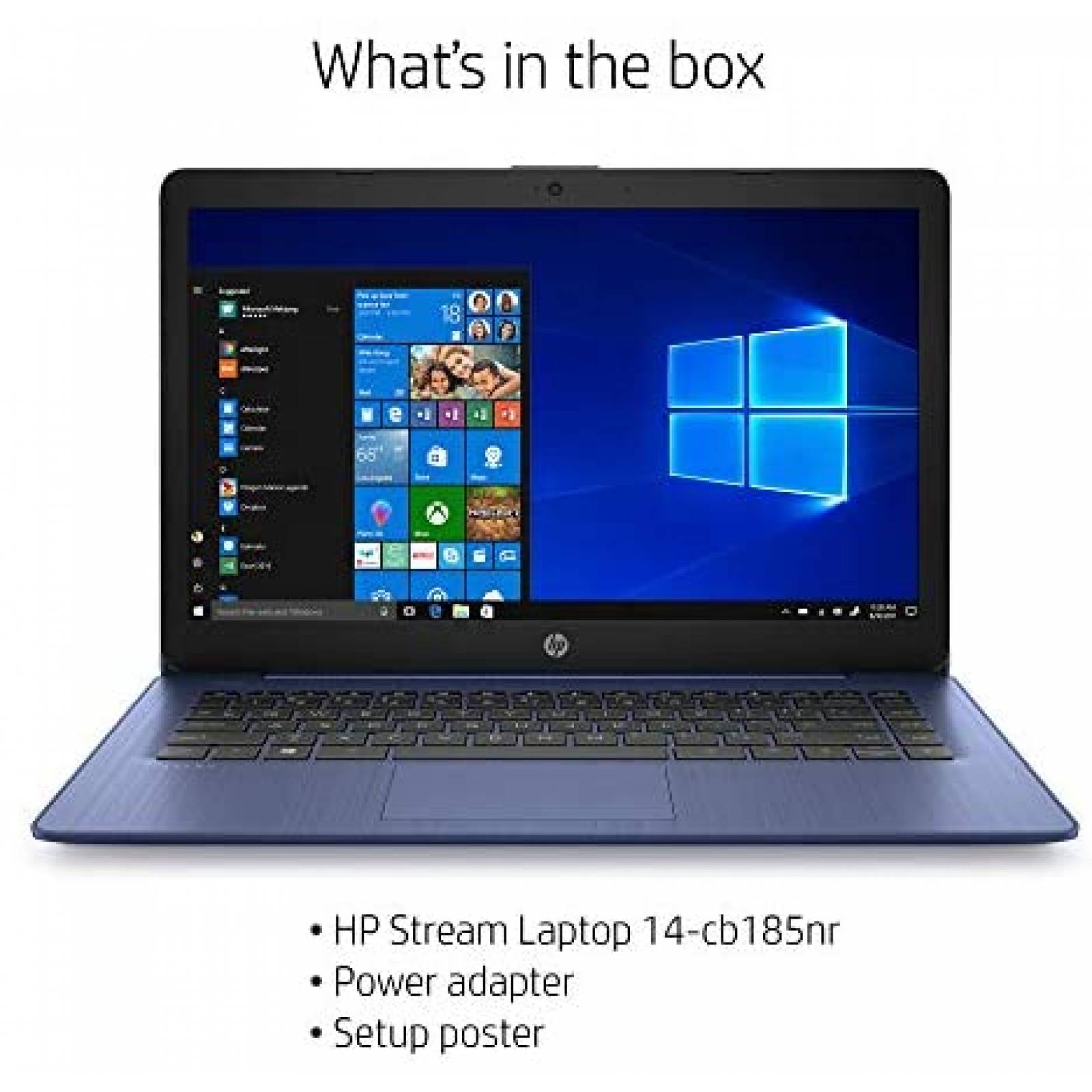 Laptop HP Stream 14'' Celeron N40004GB RAM 64GB Win10 Home