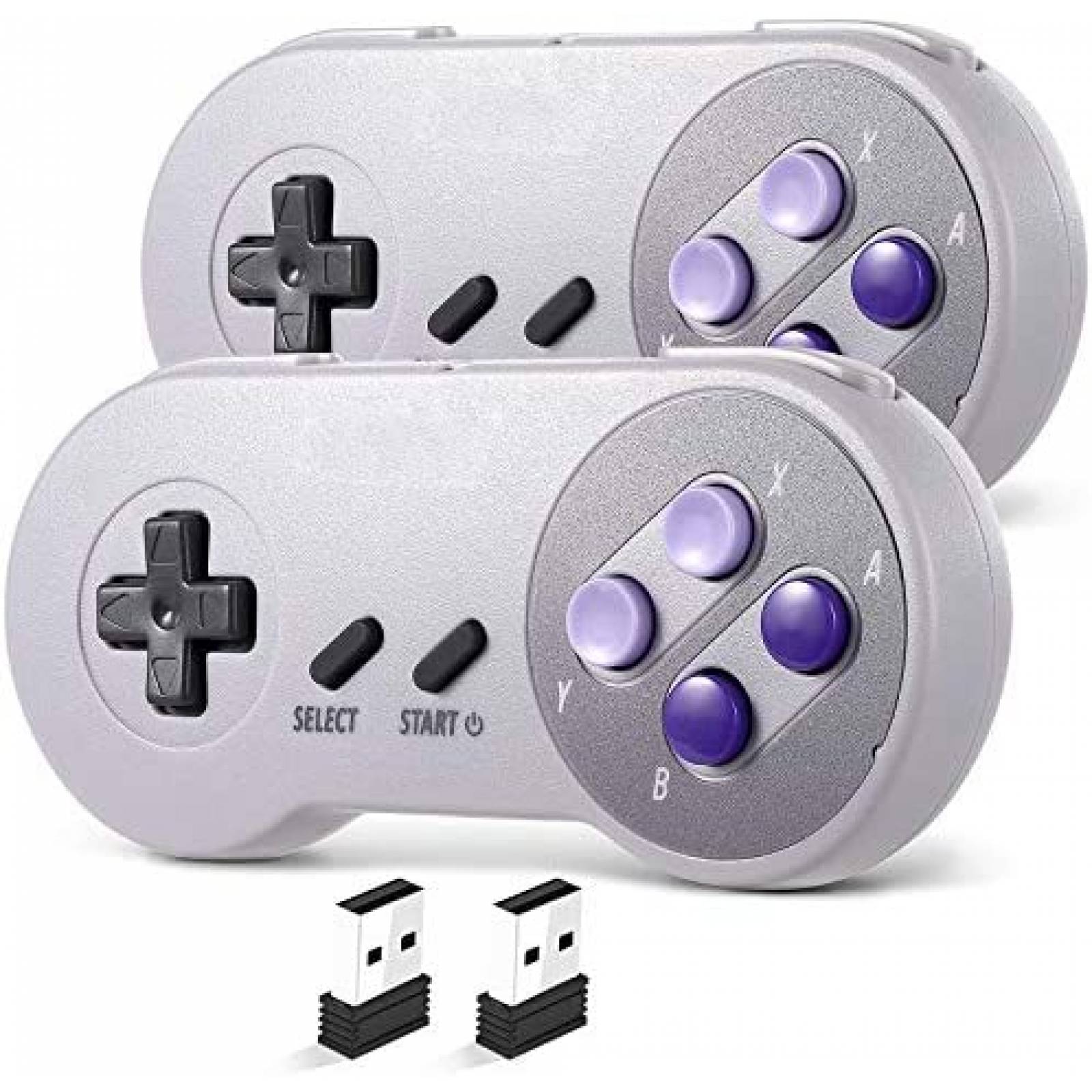 Control SNES iNNEXT 2.4Ghz Inalambrico Compatible -Gris