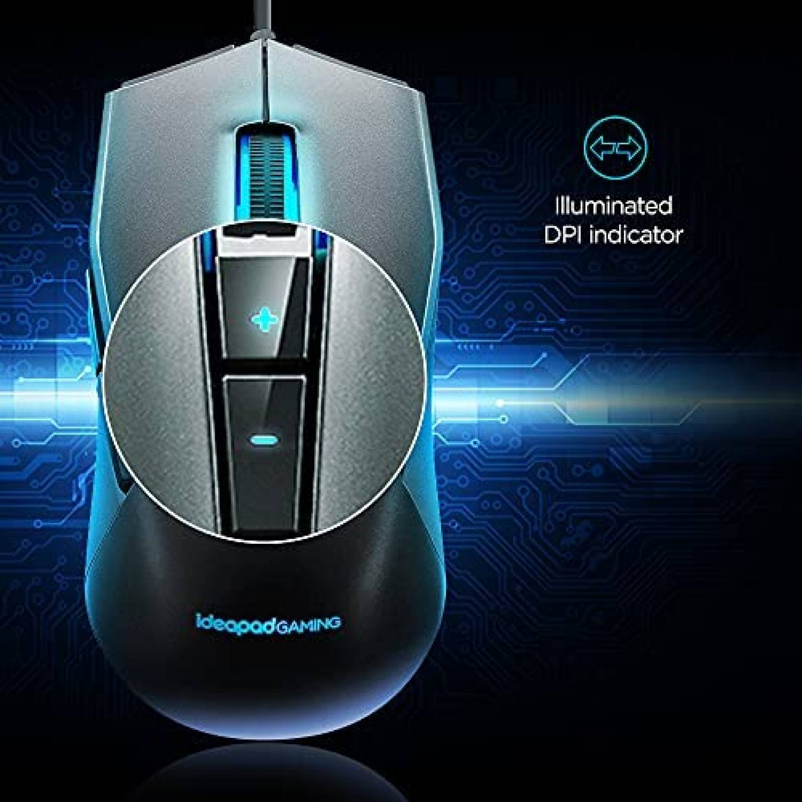 Mouse the Lenovo IdeaPad M100 Gaming ajustable -Negro
