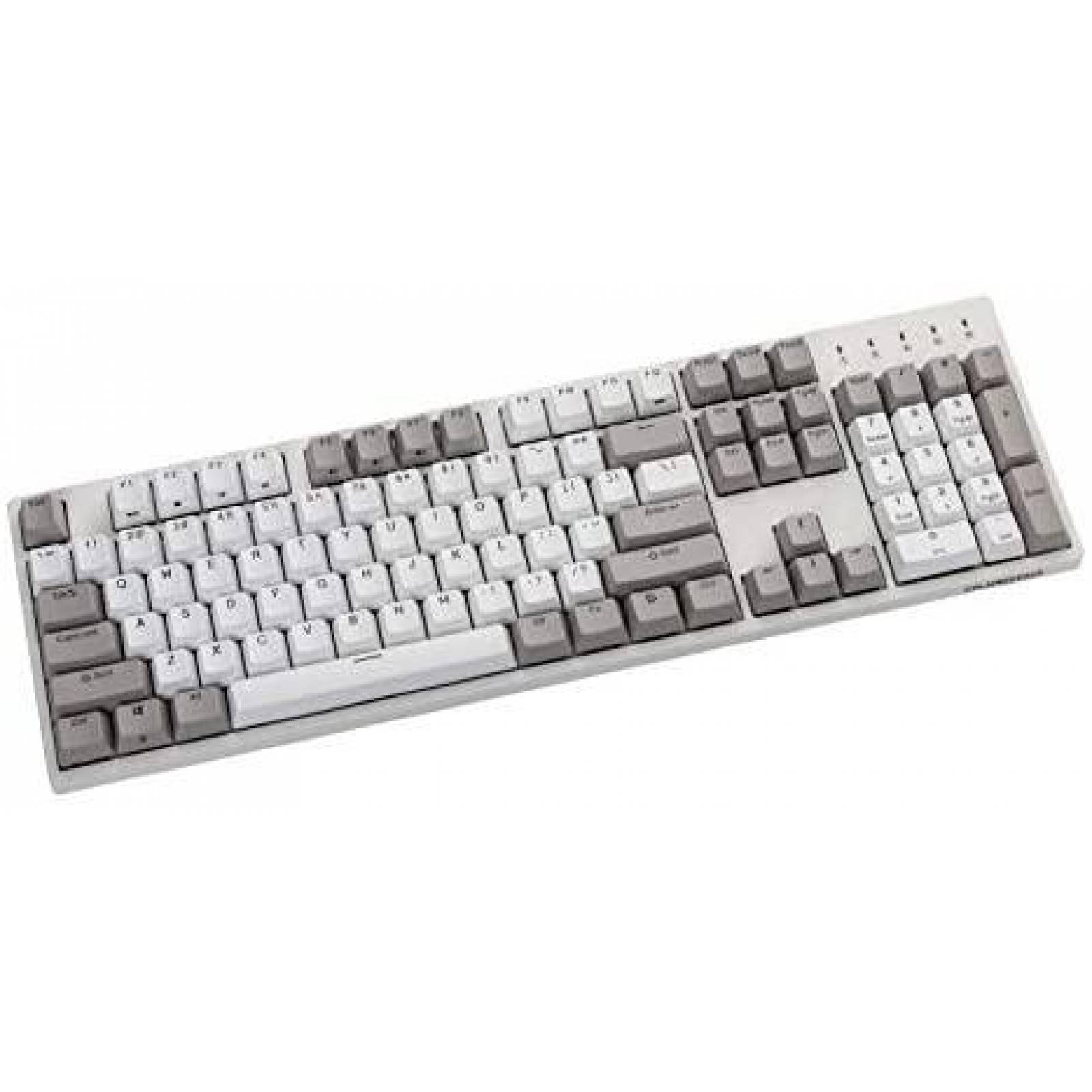 Teclado Durgod Taurus K310 Mecanico Cherry Silent Red -Gris