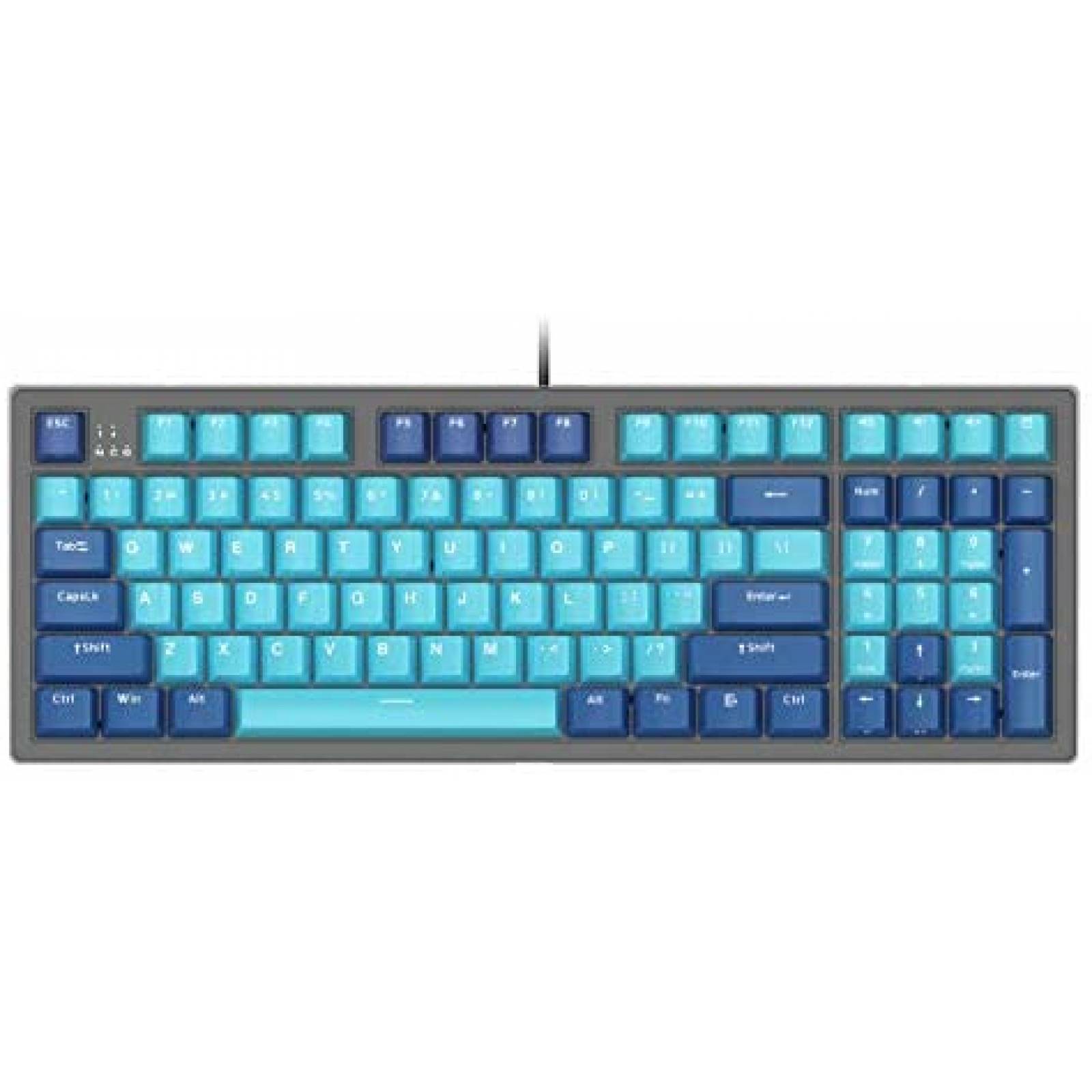 Teclado Gamer FIRSTBLOOD ONLY GAME. Mecanico de 96 Teclas