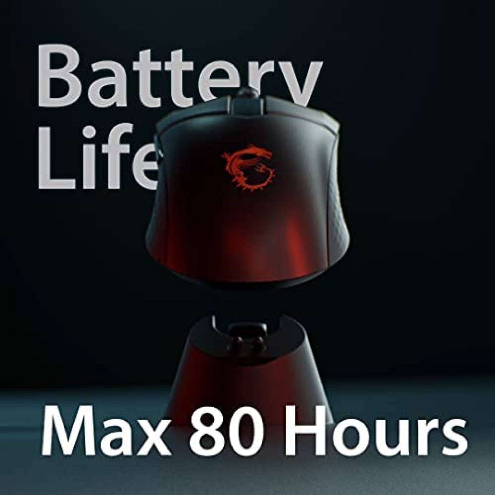 Mouse MSI USB RGB inalambrico ajustable hasta 20000 DPI