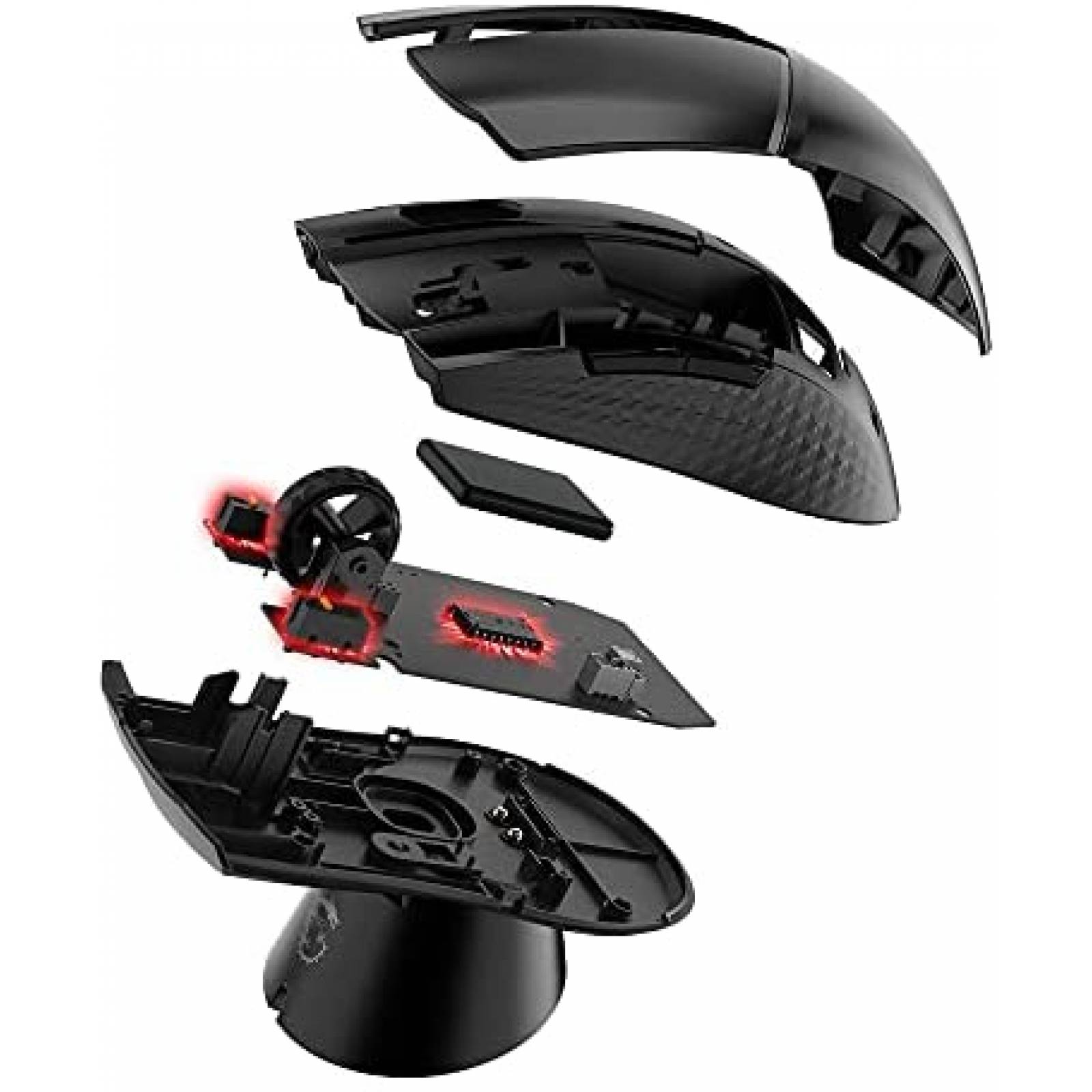 Mouse MSI USB RGB inalambrico ajustable hasta 20000 DPI