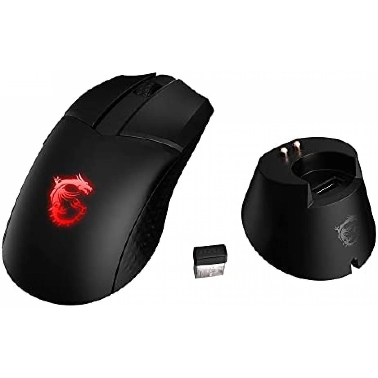 Mouse MSI USB RGB inalambrico ajustable hasta 20000 DPI