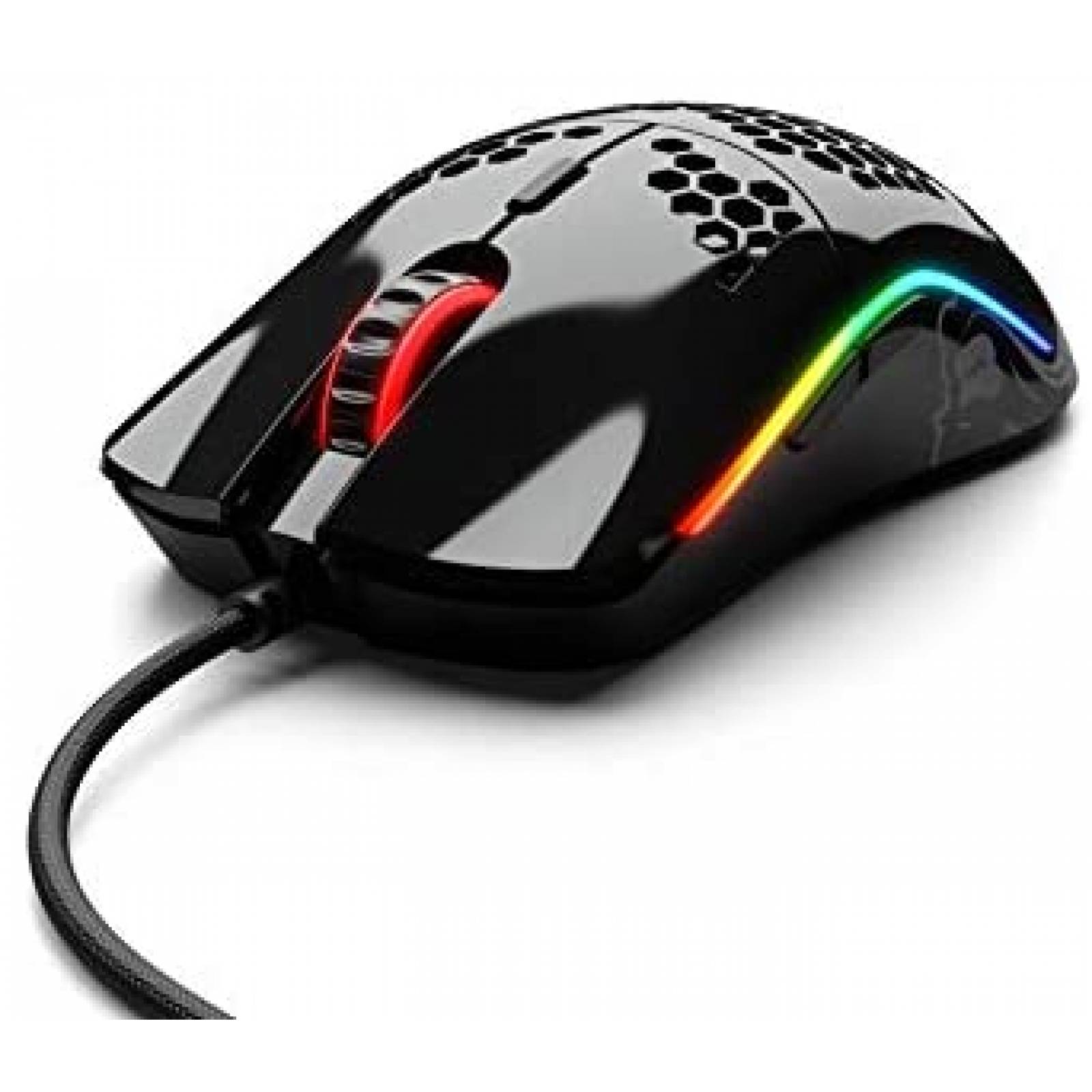 Mouse Gamer Glorious PC Gaming Race Model O- Glossy -Negro