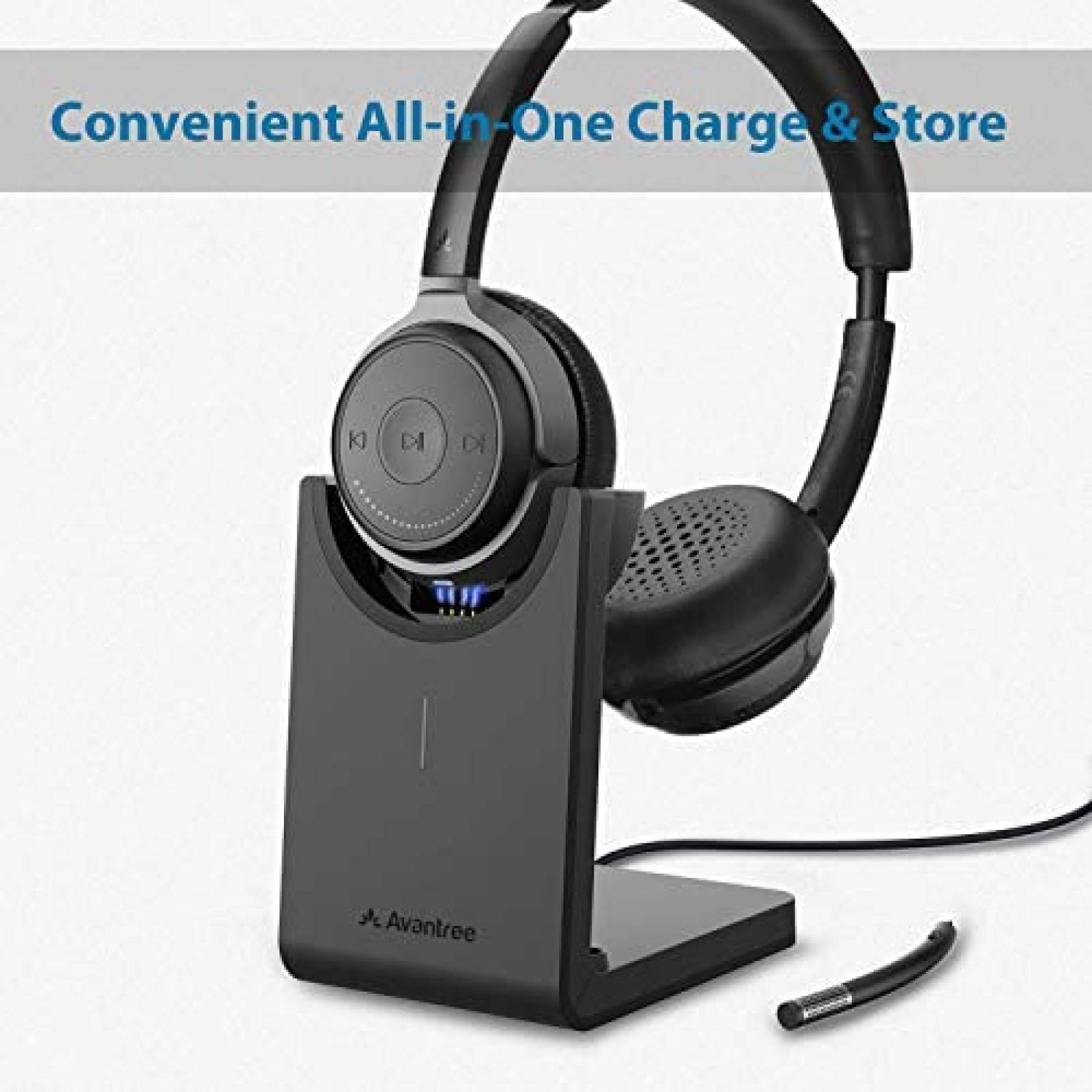 Audifonos Avantree Alto Clair aptX HD Bluetooth Hi-Fi -Negro