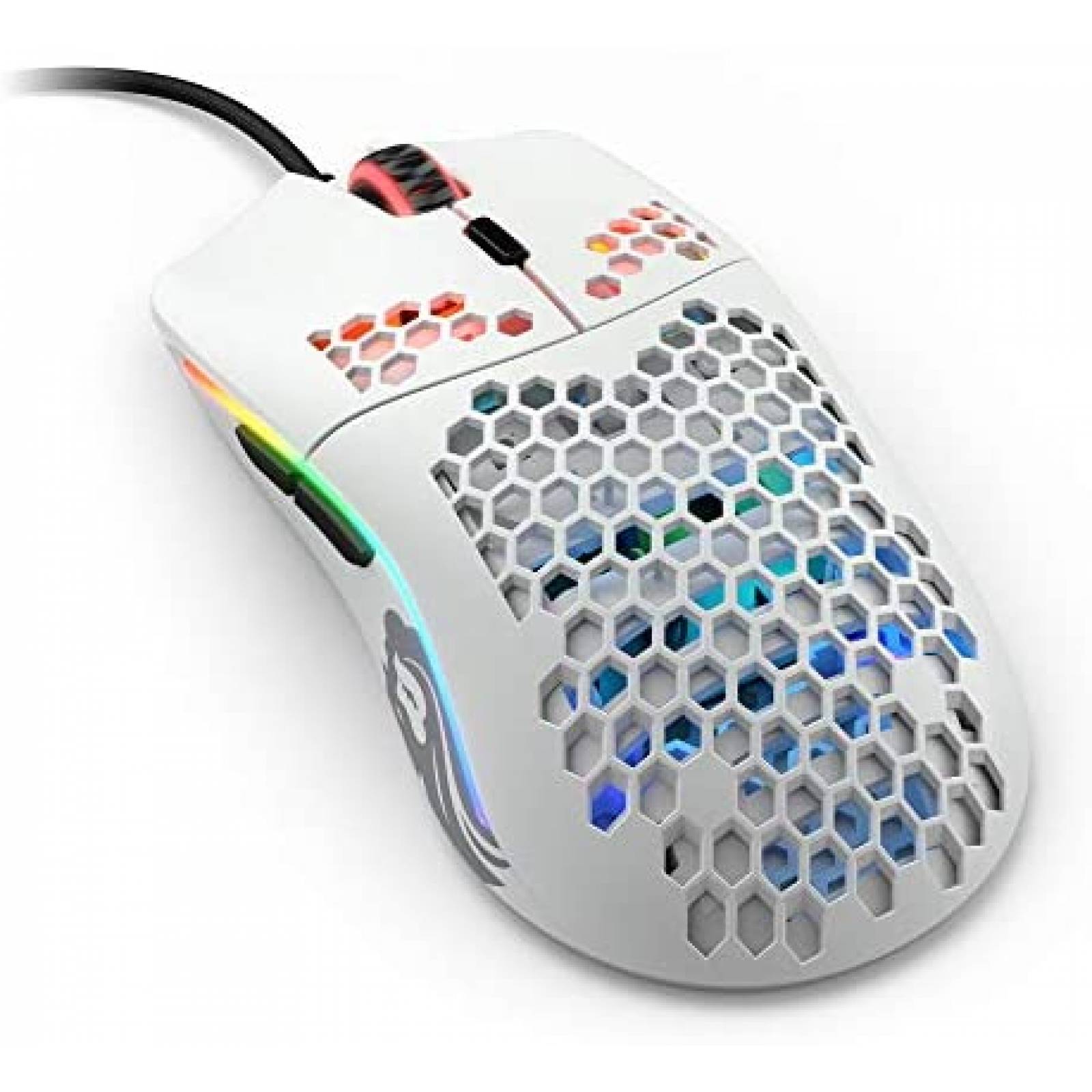 Mouse Gamer Glorious PC Gaming Race Model O- Matte -Blanco