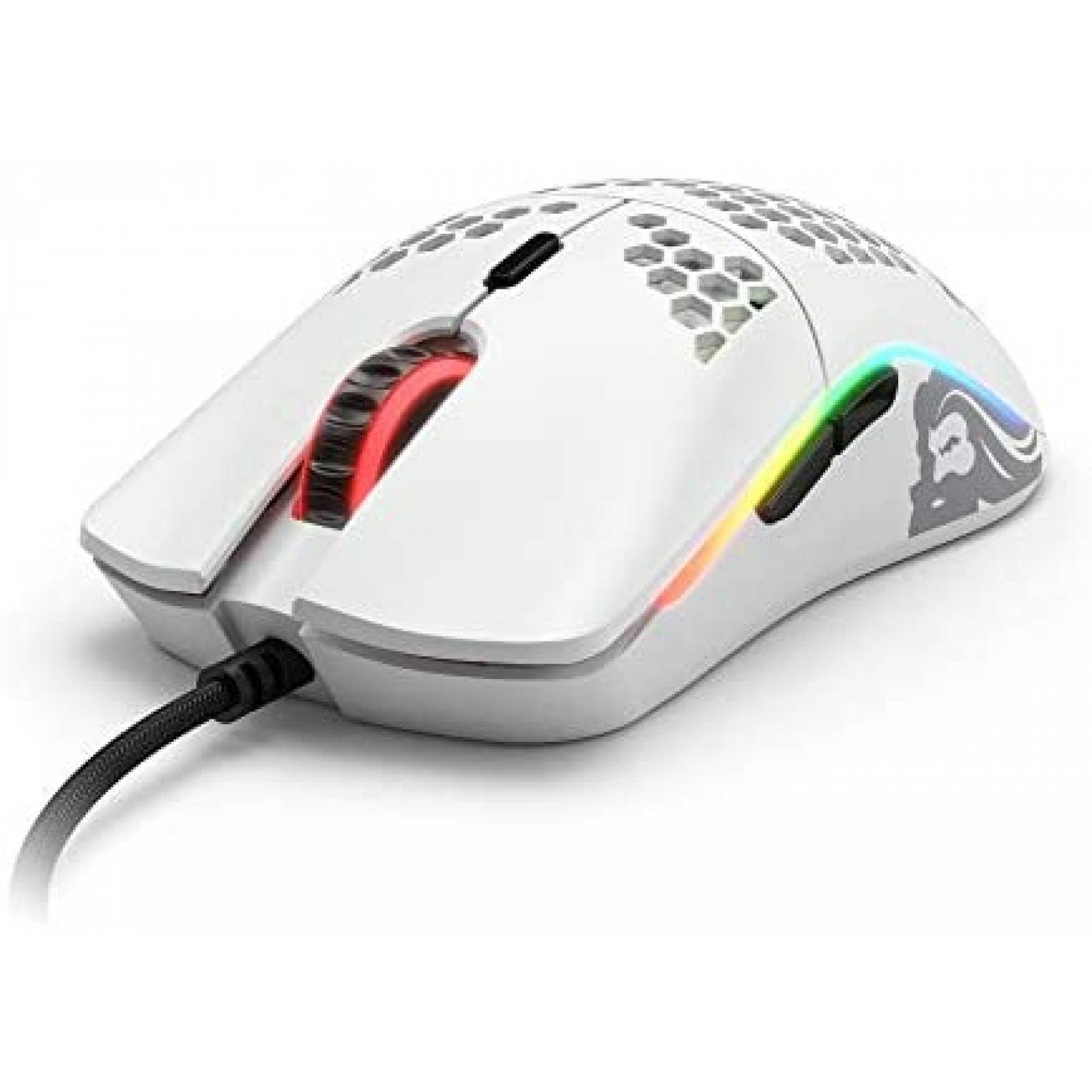 Mouse Gamer Glorious PC Gaming Race Model O- Matte -Blanco
