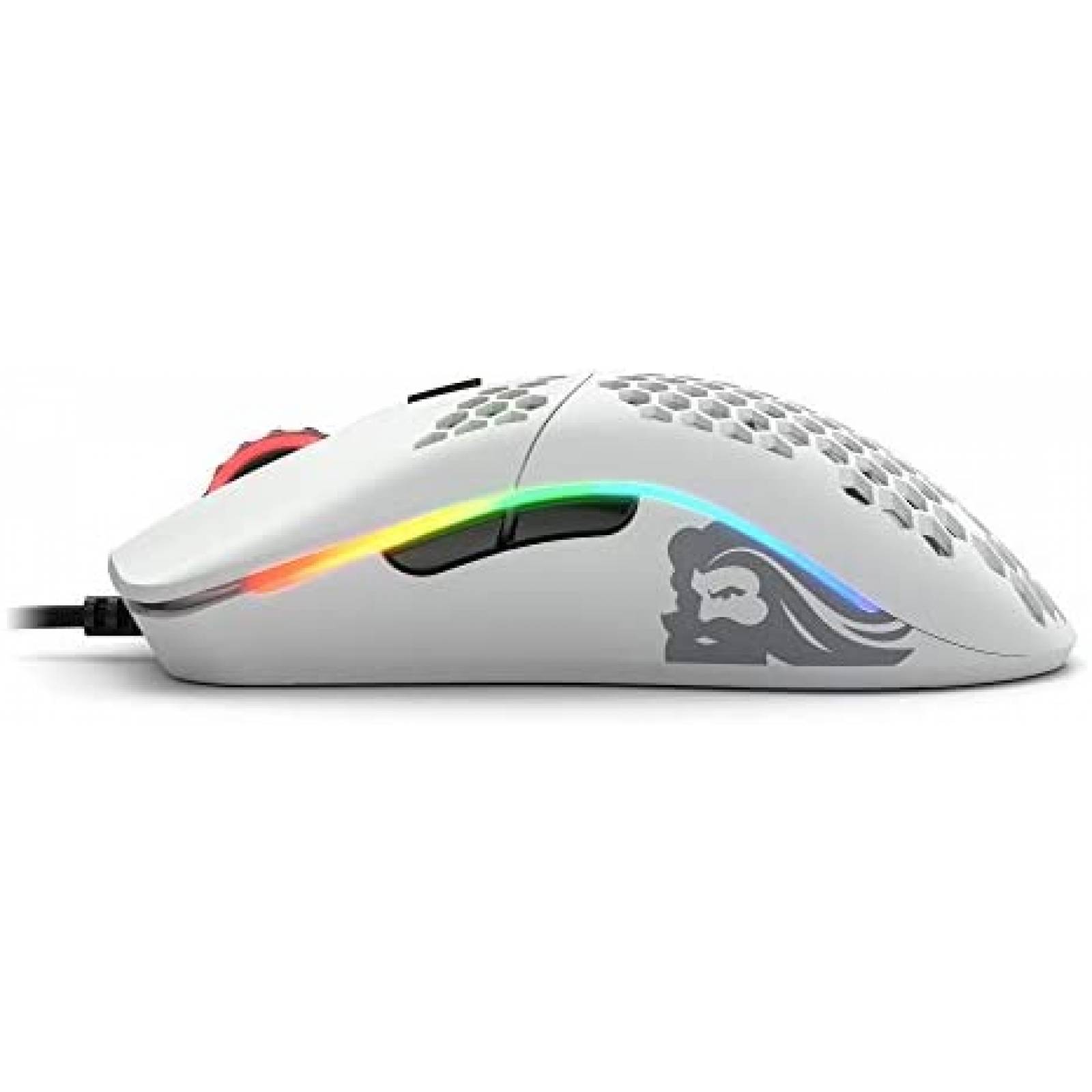 Mouse Gamer Glorious PC Gaming Race Model O- Matte -Blanco