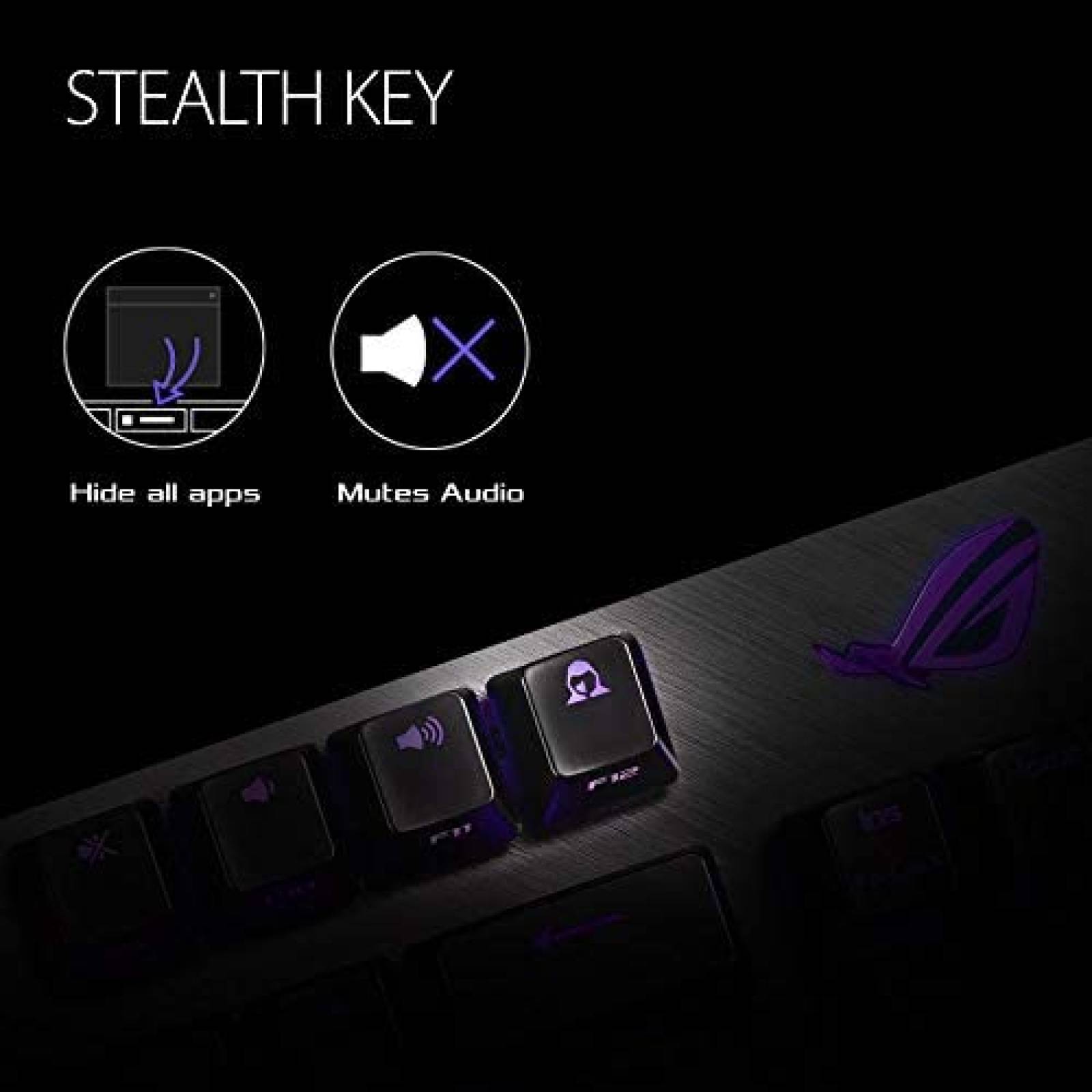 Teclado Gamer ASUS ROG Strix Scope NX TKL Deluxe mecanico