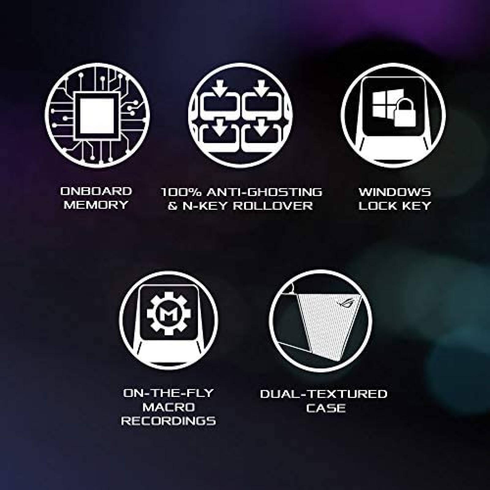 Teclado Gamer ASUS ROG Strix Scope NX TKL Deluxe mecanico