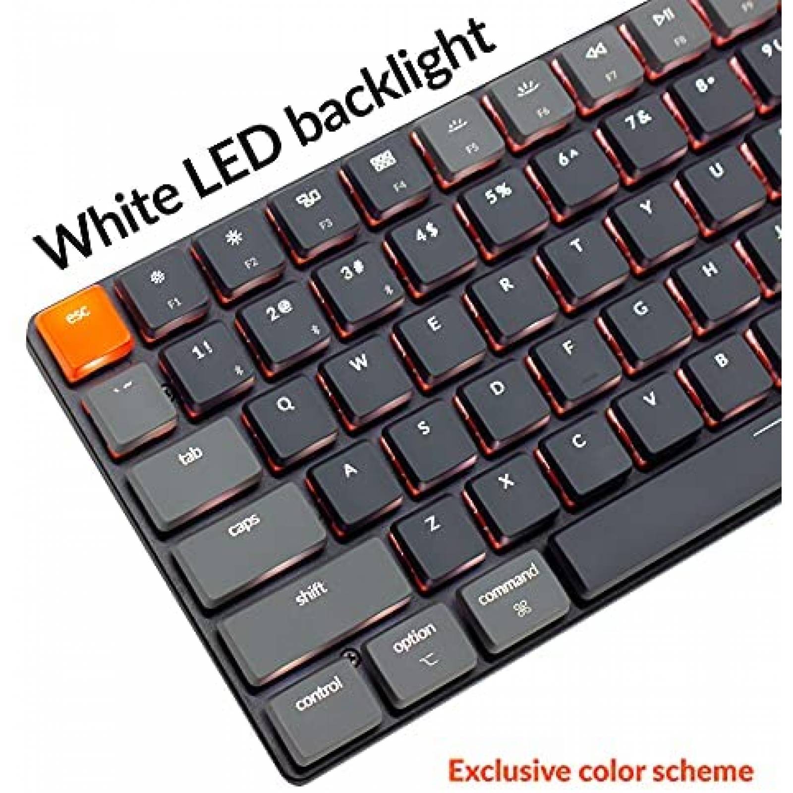 Teclado Keychron K3 Ultra Slim 84 Teclas Cable USB