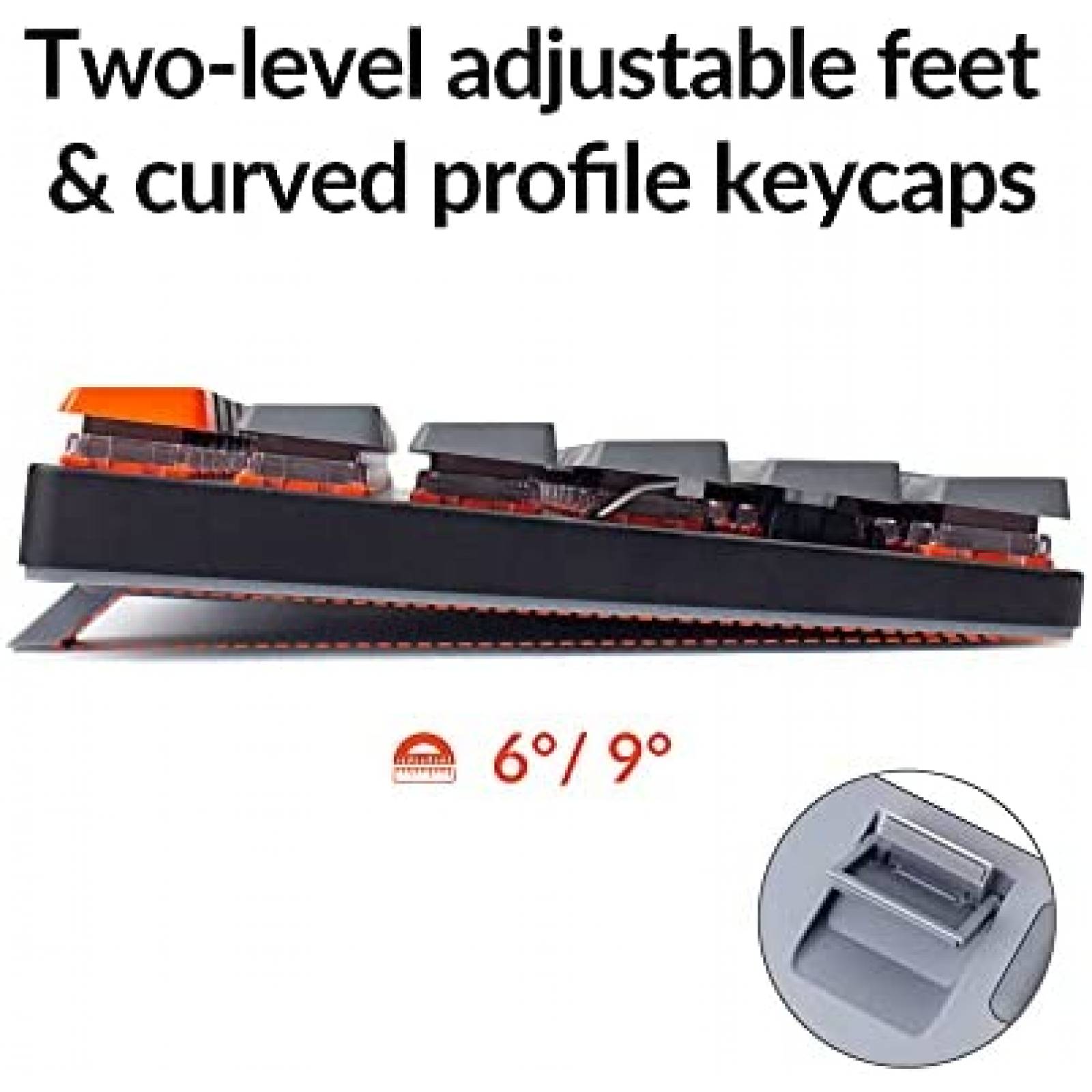 Teclado Keychron K3 Ultra Slim 84 Teclas Cable USB