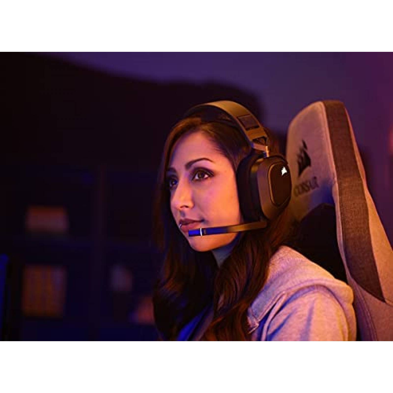 Headset CORSAIR HS80 RGB con Audio Espacial para PC/Mac/PS