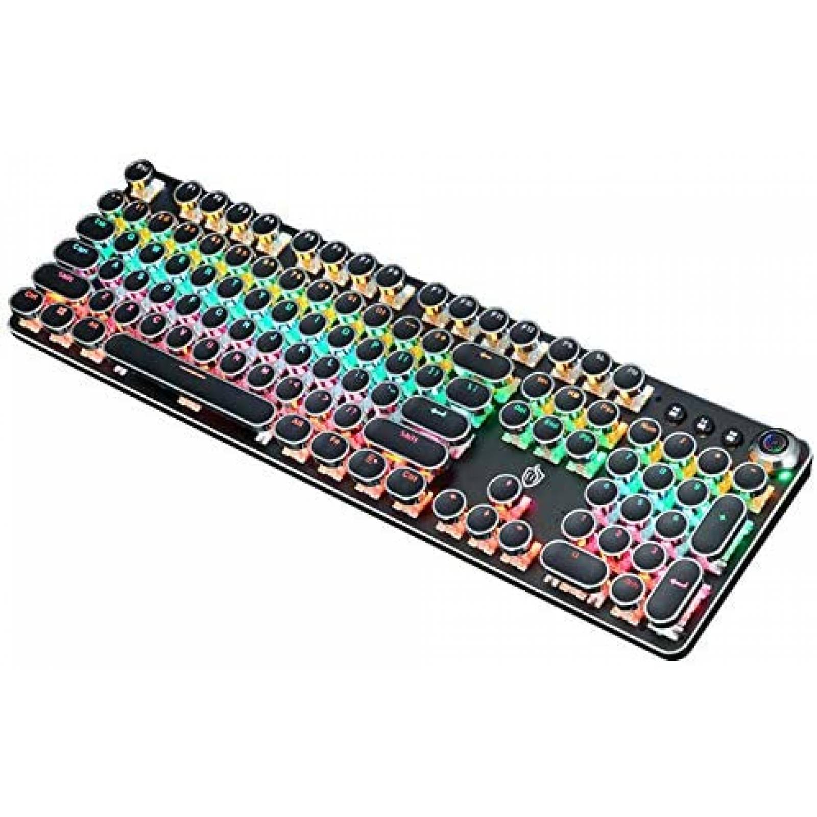 Teclado Gamer Magic-Refiner K820 de 104 Teclas LED -Negro