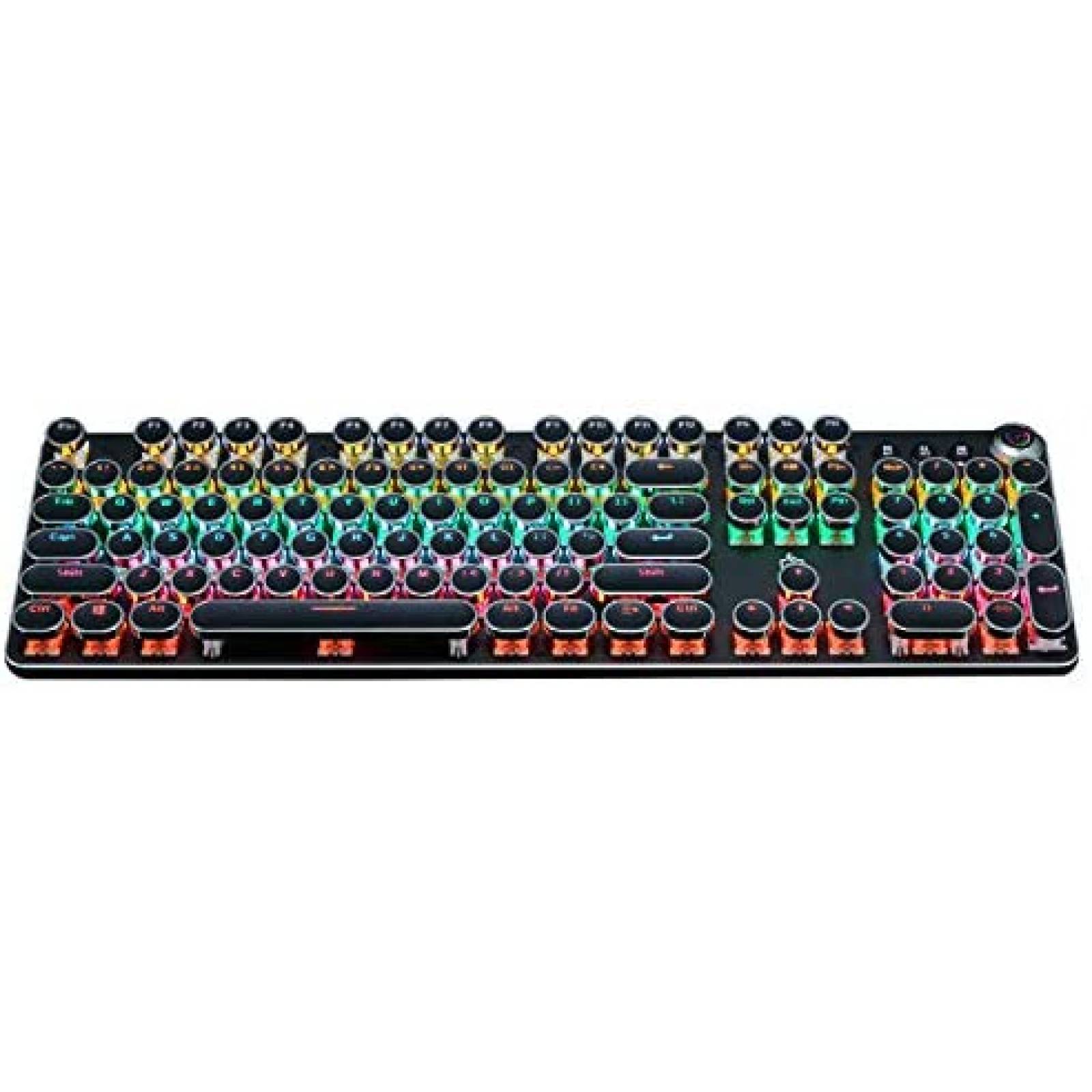 Teclado Gamer Magic-Refiner K820 de 104 Teclas LED -Negro