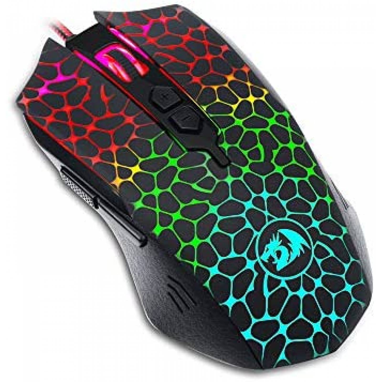 Mouse Gamer Redragon M716 Inquisitor RGB Optical LED