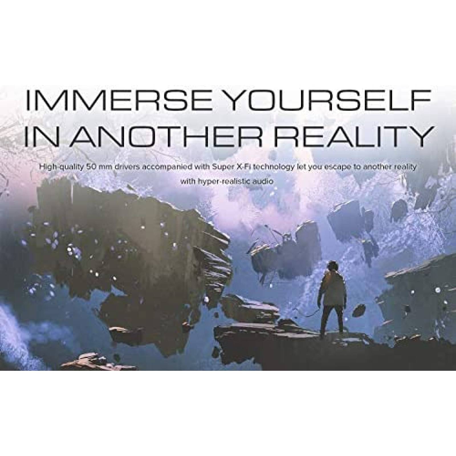 Headset Creative USB-C SXFI Gamer con Microfono -Negro