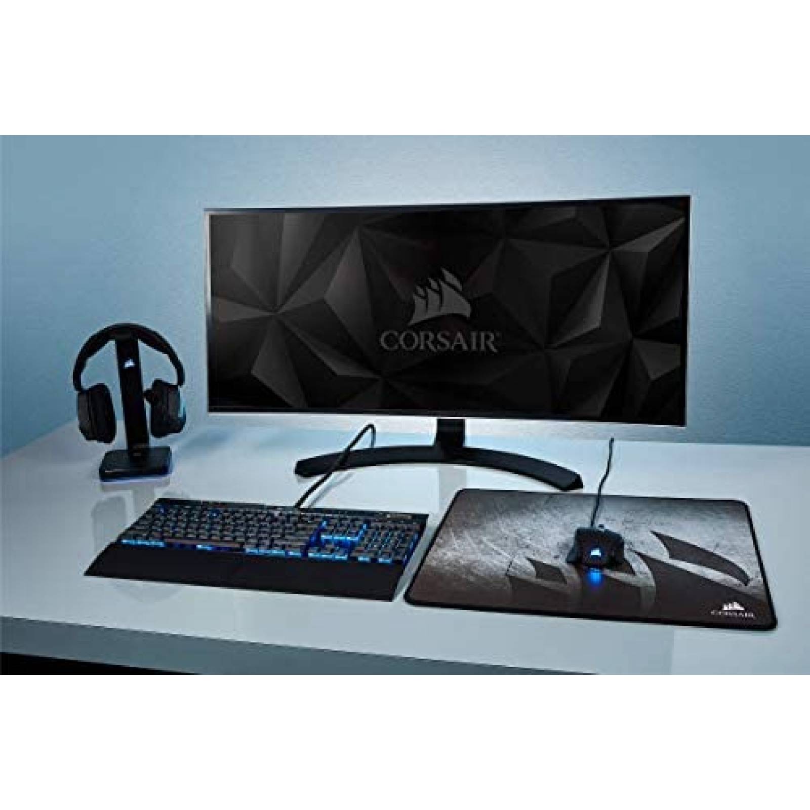 Mousepad Corsair MM350 Gamer Durable Cuadrado -Negro