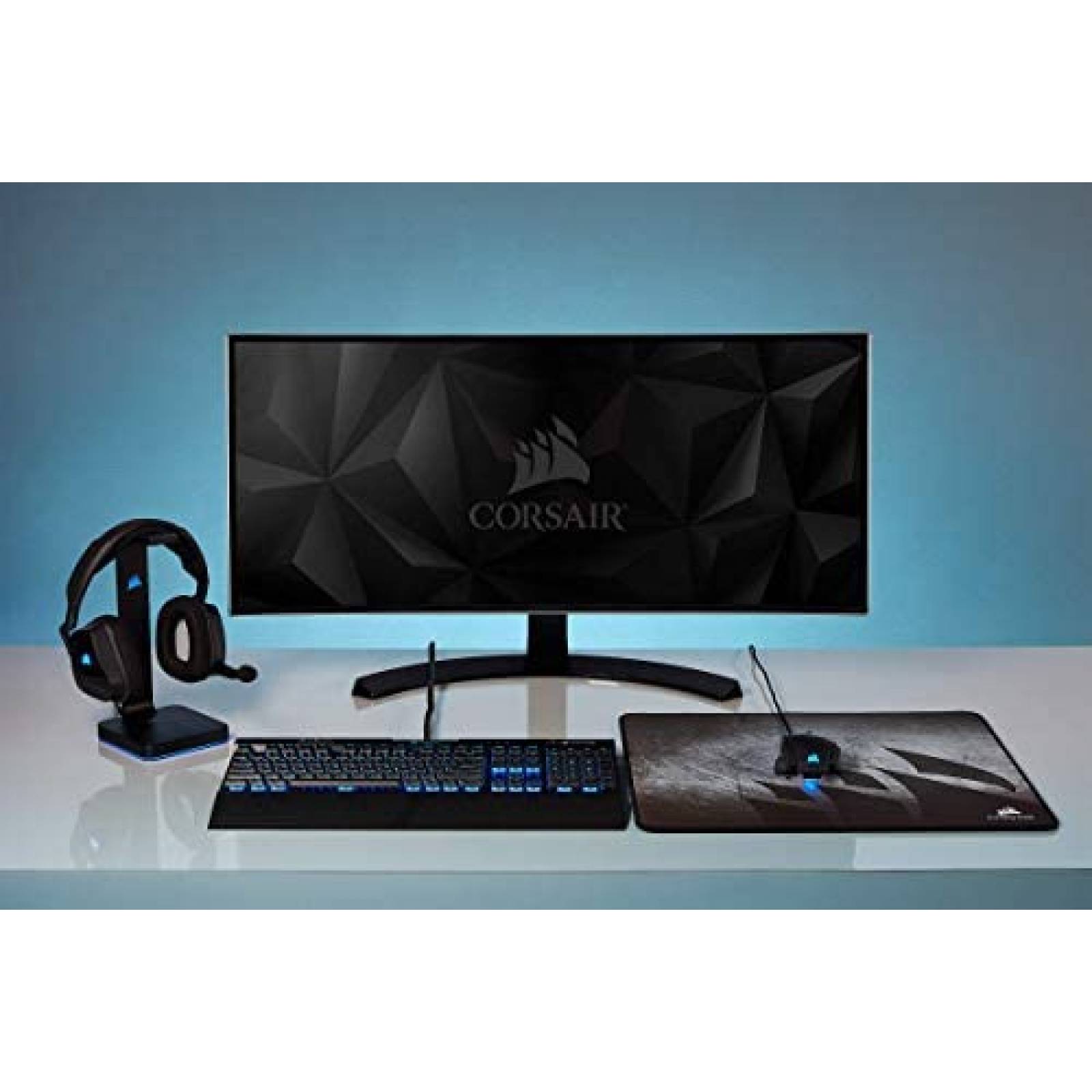 Mousepad Corsair MM350 Gamer Durable Cuadrado -Negro