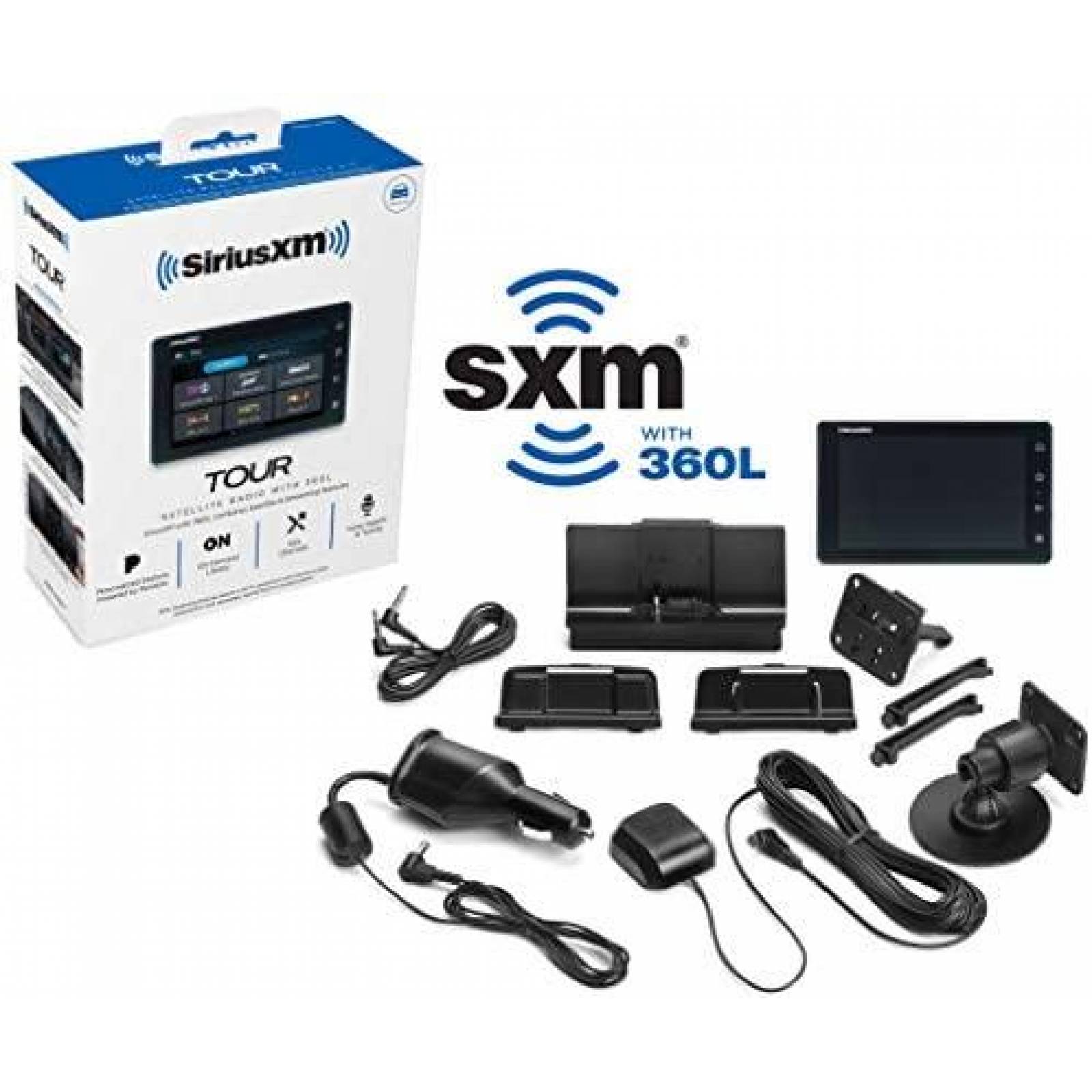 Estereo para Auto SIRIUSXM SXWB1V1 Bluetooth -Negro
