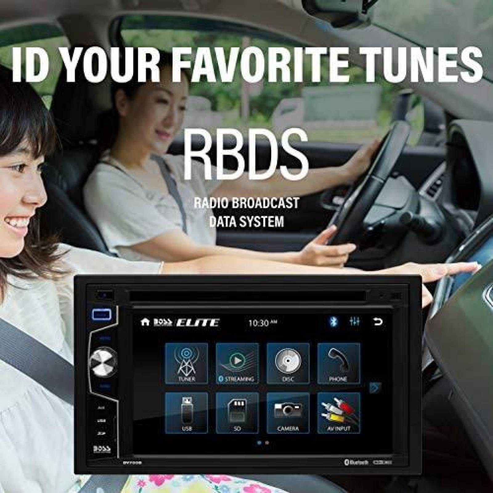 Reproductor de DVDs para Automovil BOSS Audio System -Negro