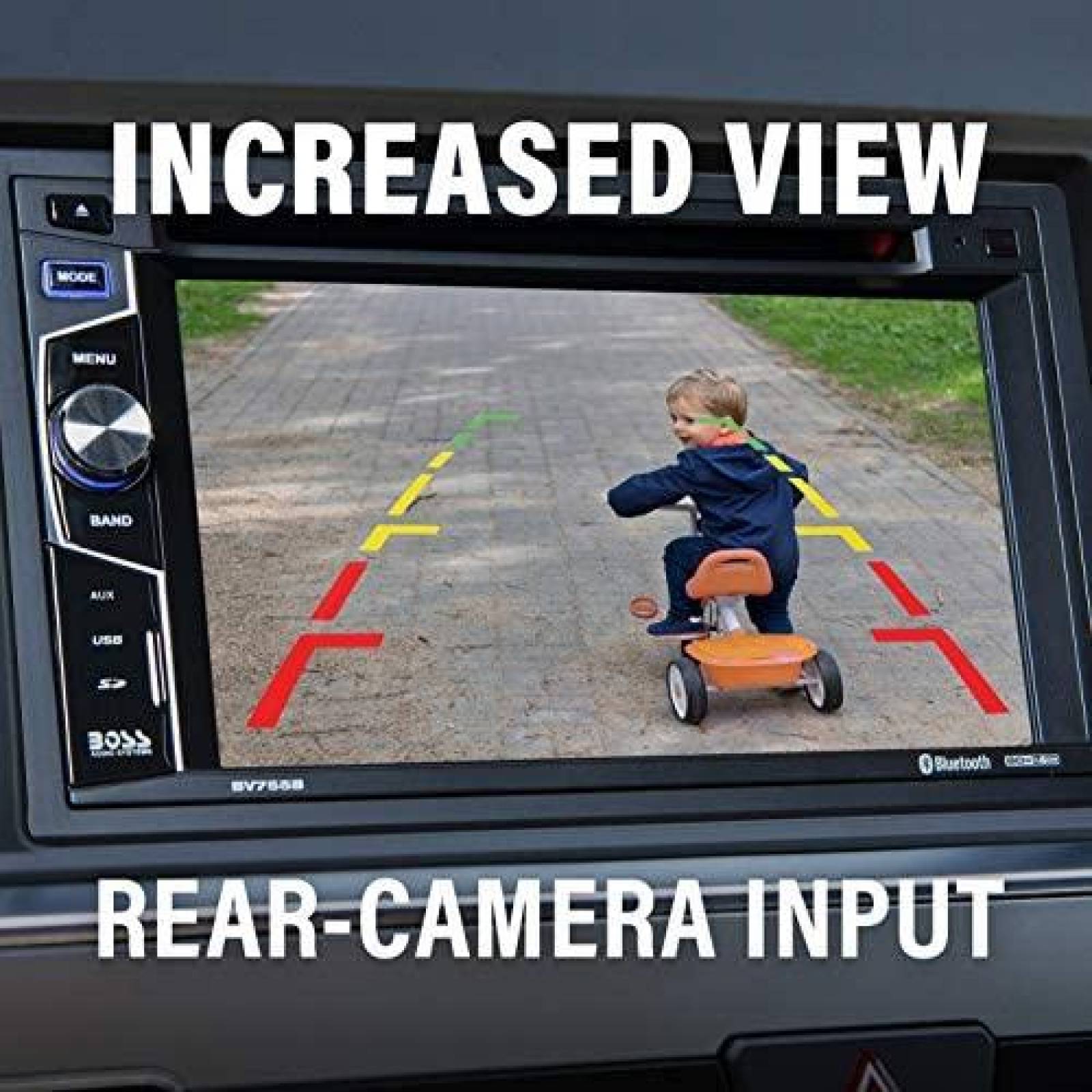 Reproductor de DVDs para Automovil BOSS Audio System -Negro