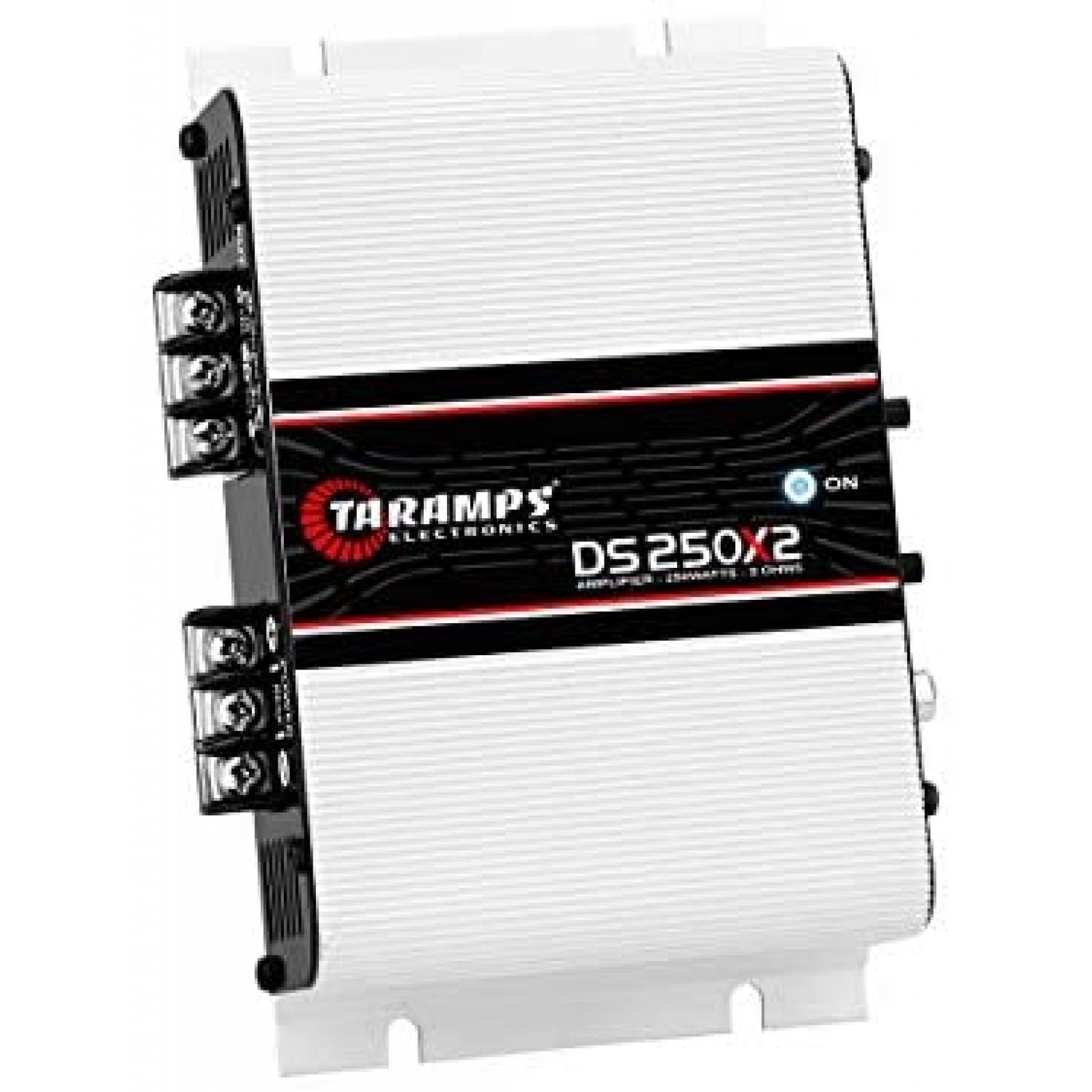 Amplificador Taramp's DS 250x2 250W 2 Ohm Tactil -Blanco