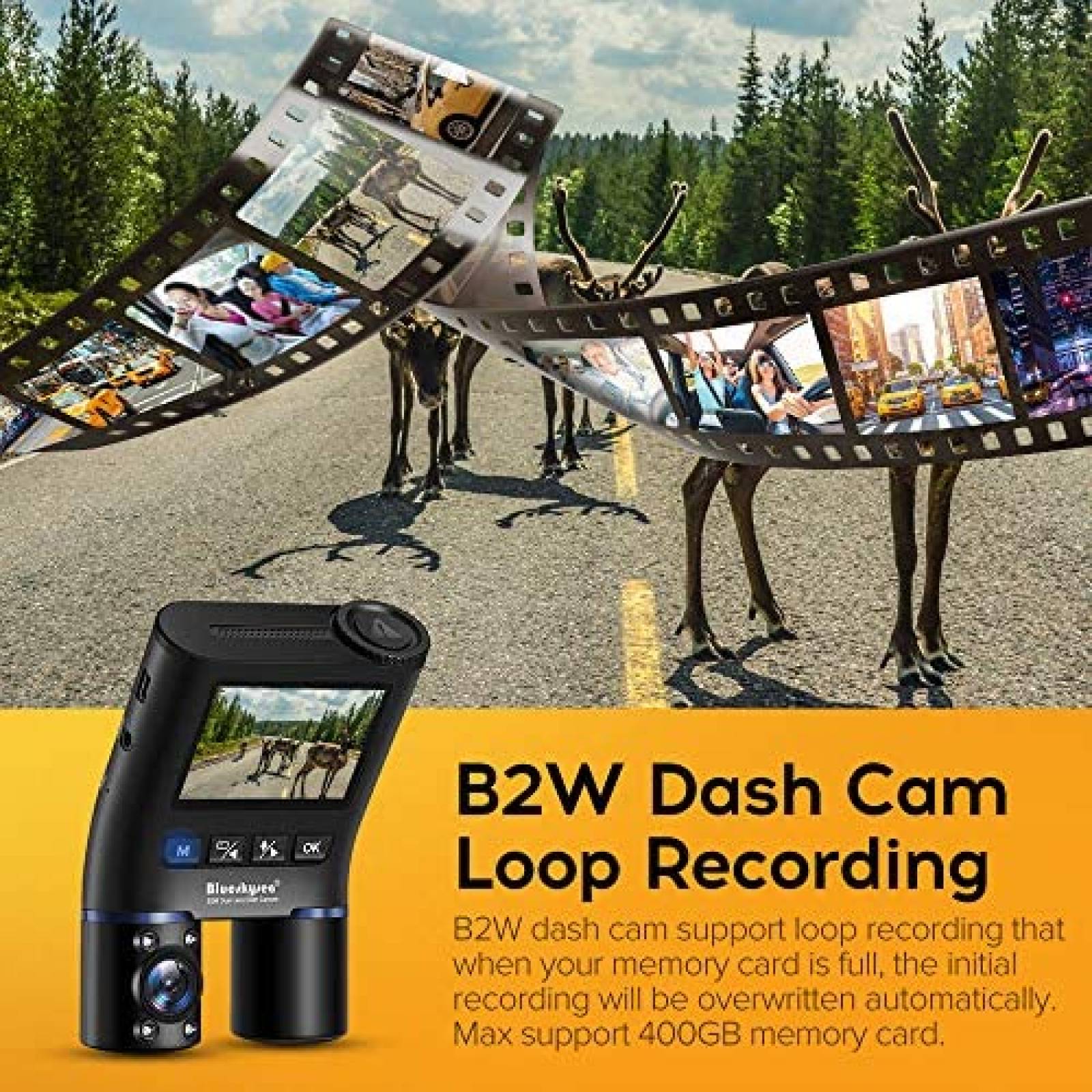 Modulo GPS Blueskysea compatible con Blueskysea B2W -Negro