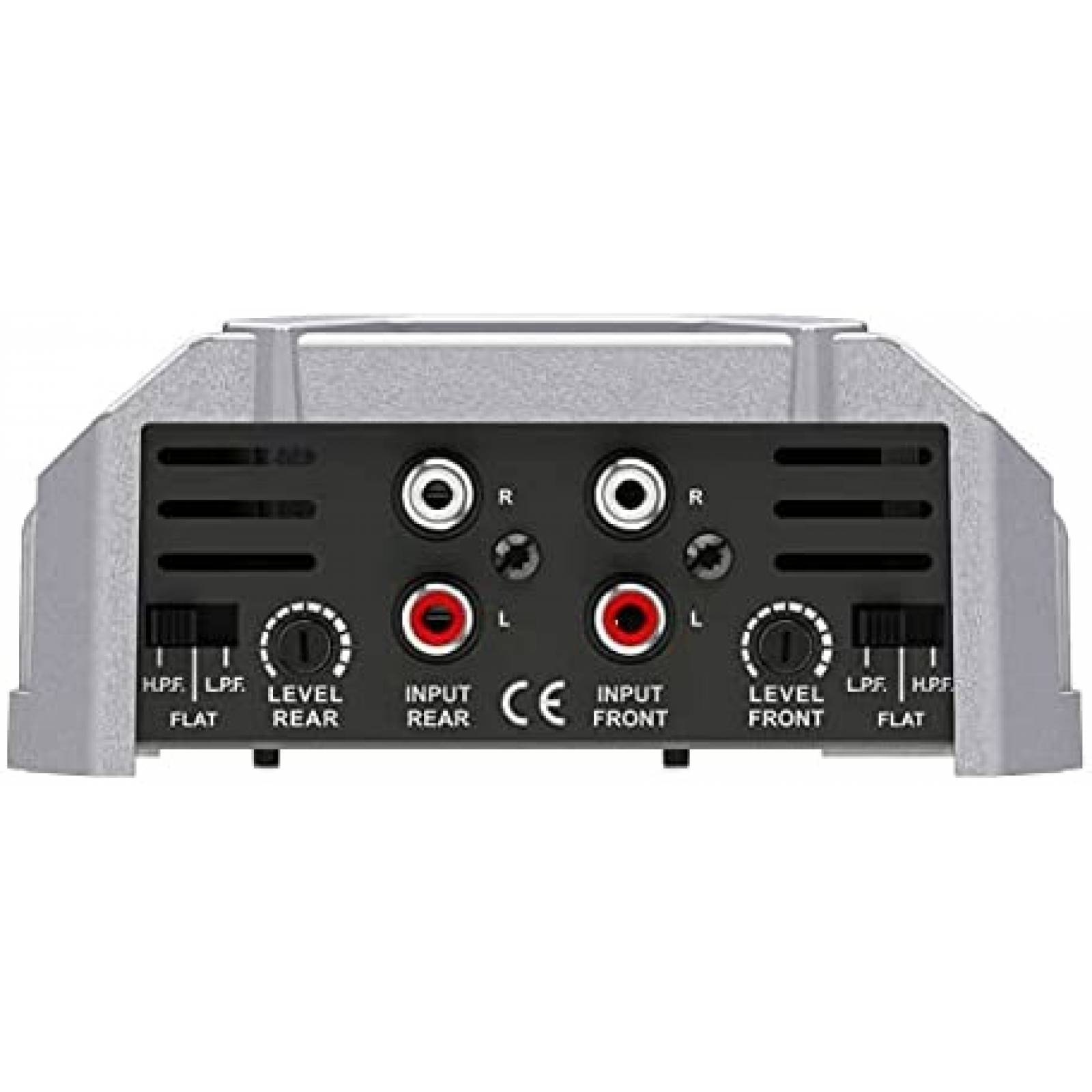 Amplificador Timpano TPT500.4 4x 125 vatios a 2 ohm -Gris