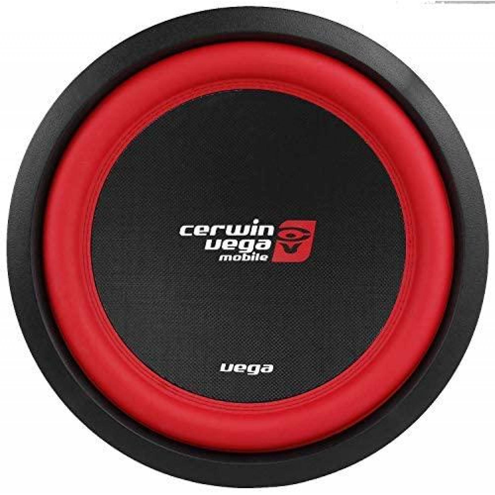 Subwoofer CERWIN VEGA 500W MAX 15" DVC -Rojo/Negro