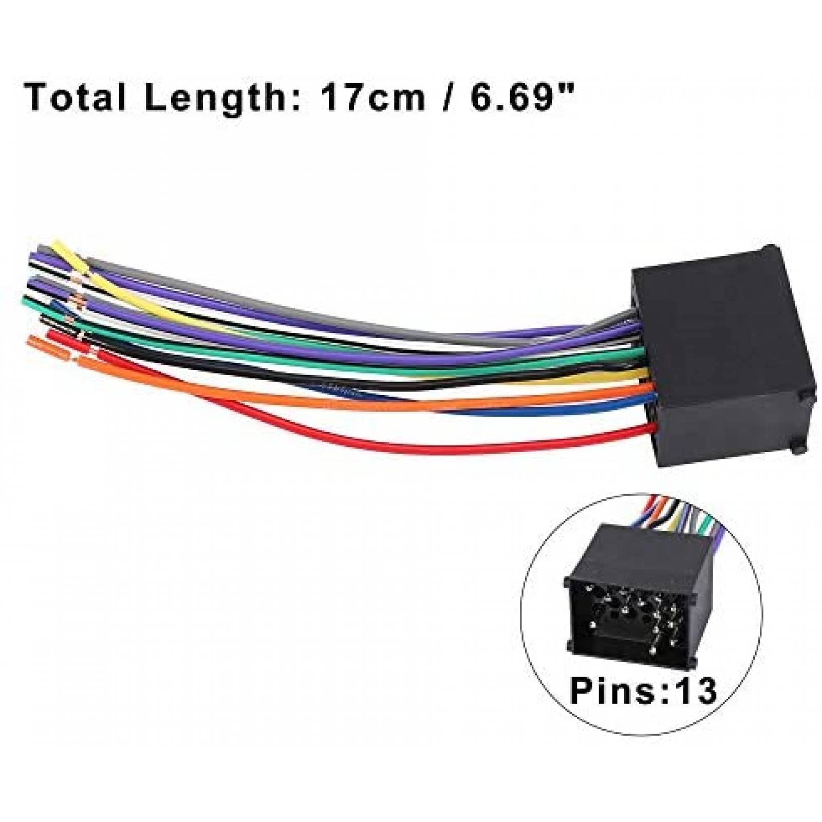 Cableado para radio de BMW X AUTOHAUX 70-8590 -Negro