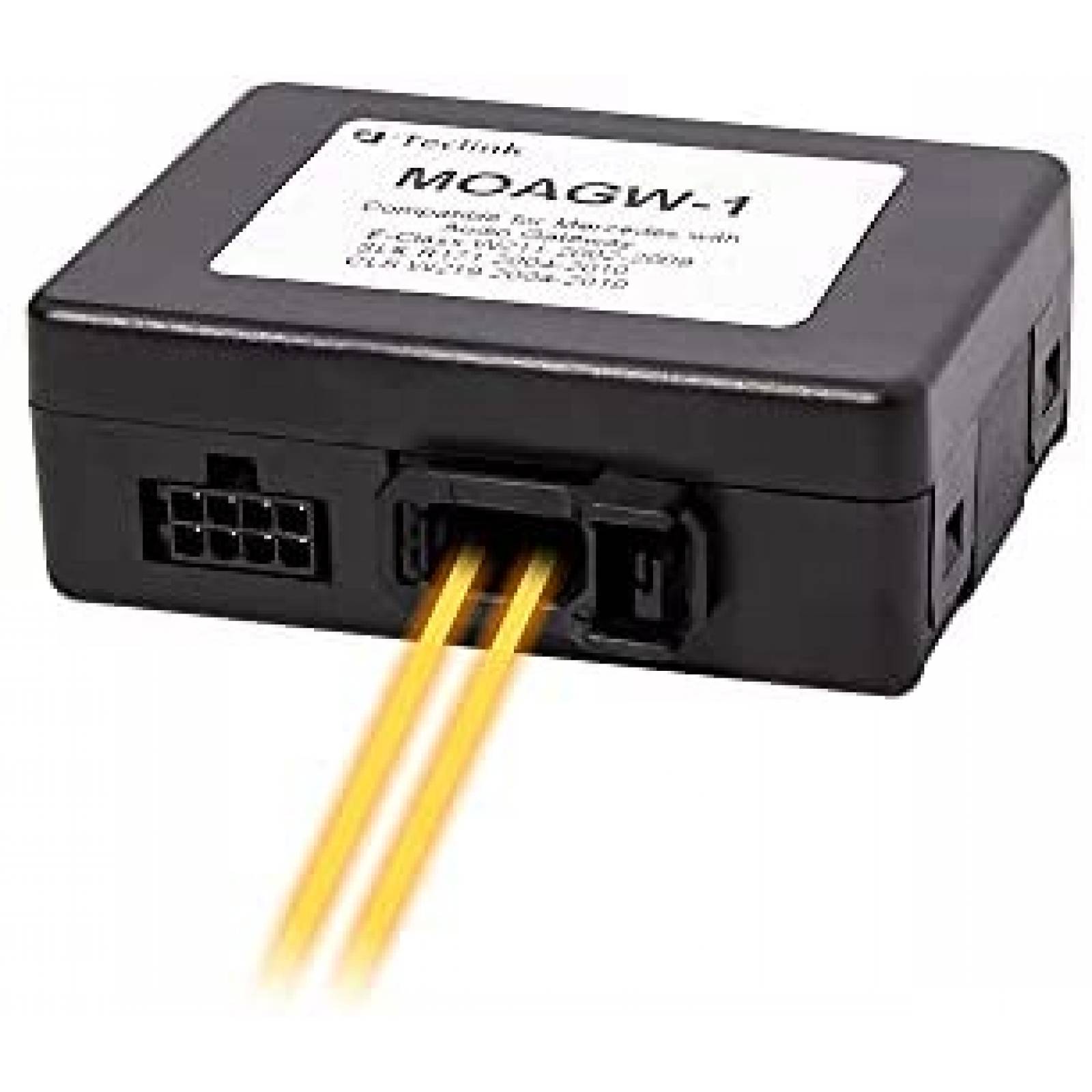 Decodificador DNL Fibra optica Carro Estereo -Negro