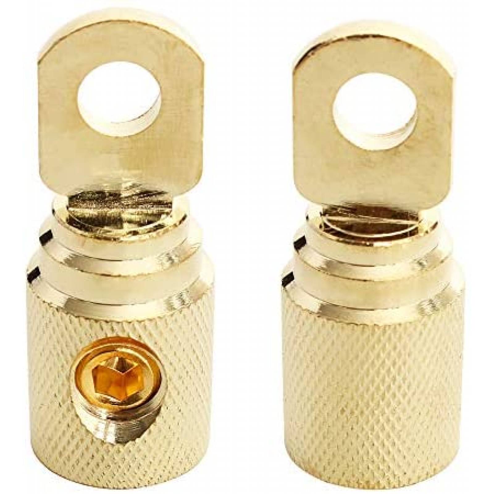 Pack terminal bateria audio auto JUNPIN HARDWARE x2 0GA