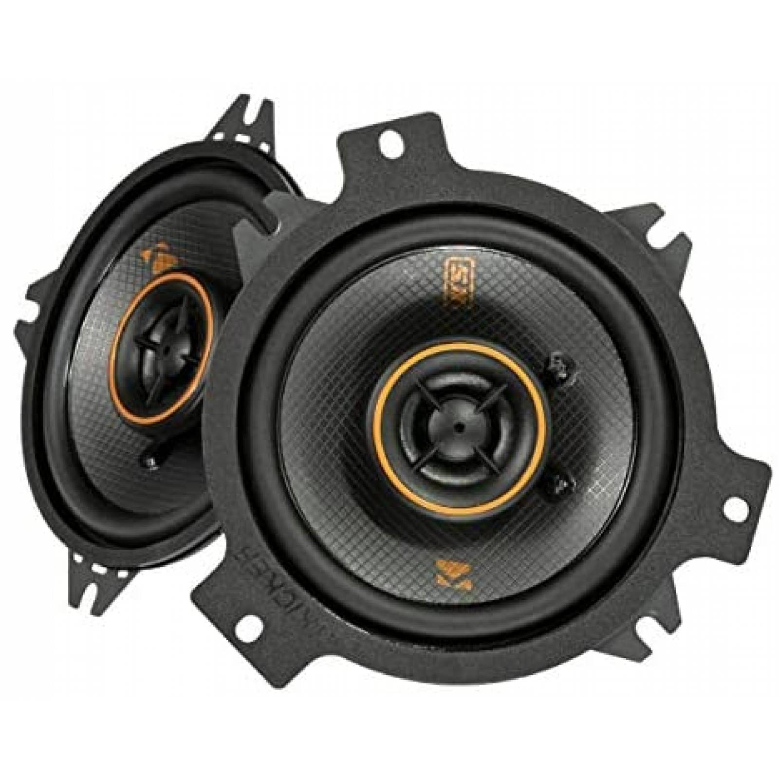 Par de Bocinas Kicker KS Coaxial de 4'' para Auto -Negro