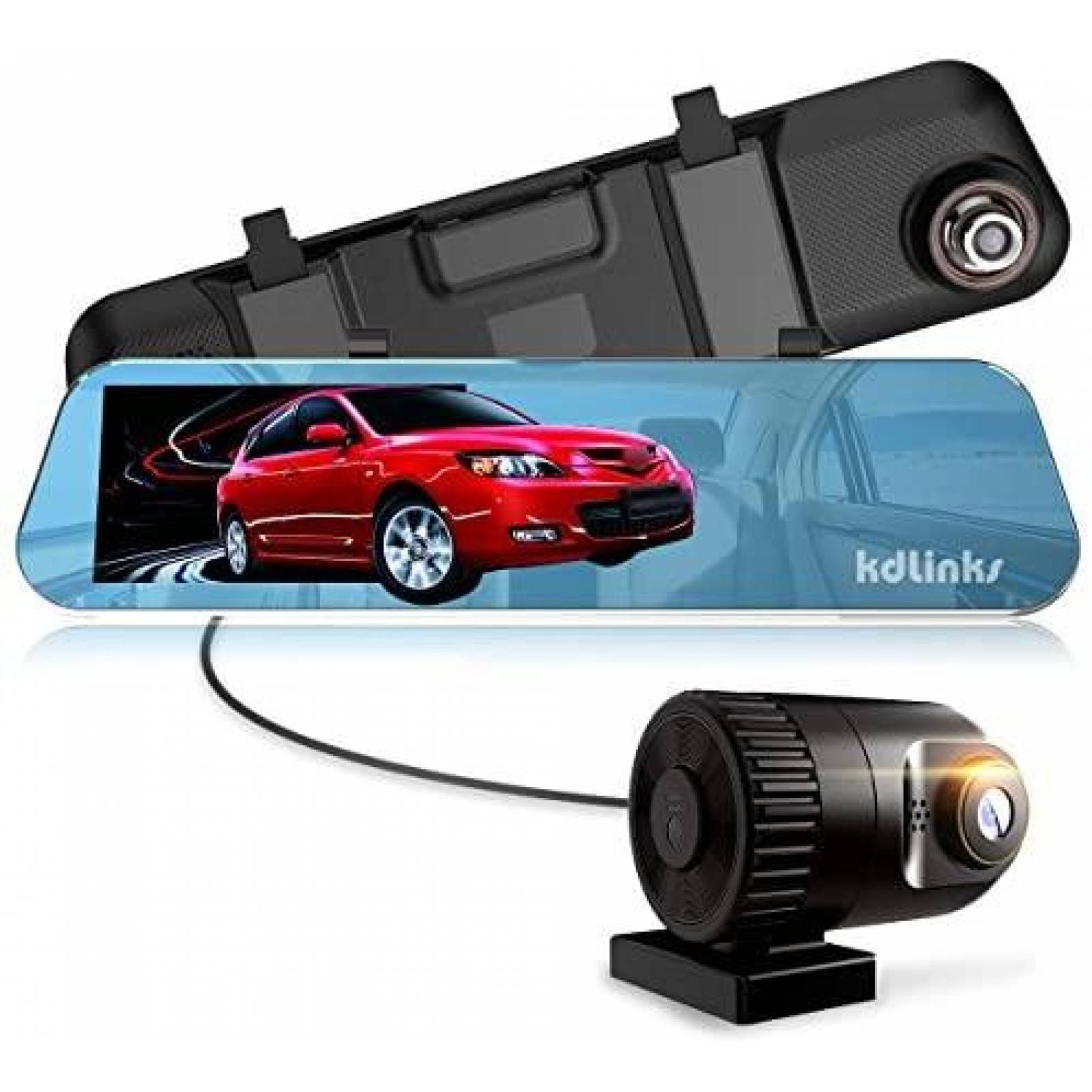 Camara Trasera para Vehiculo KDLINKS R100 UHD 1296P -Negro