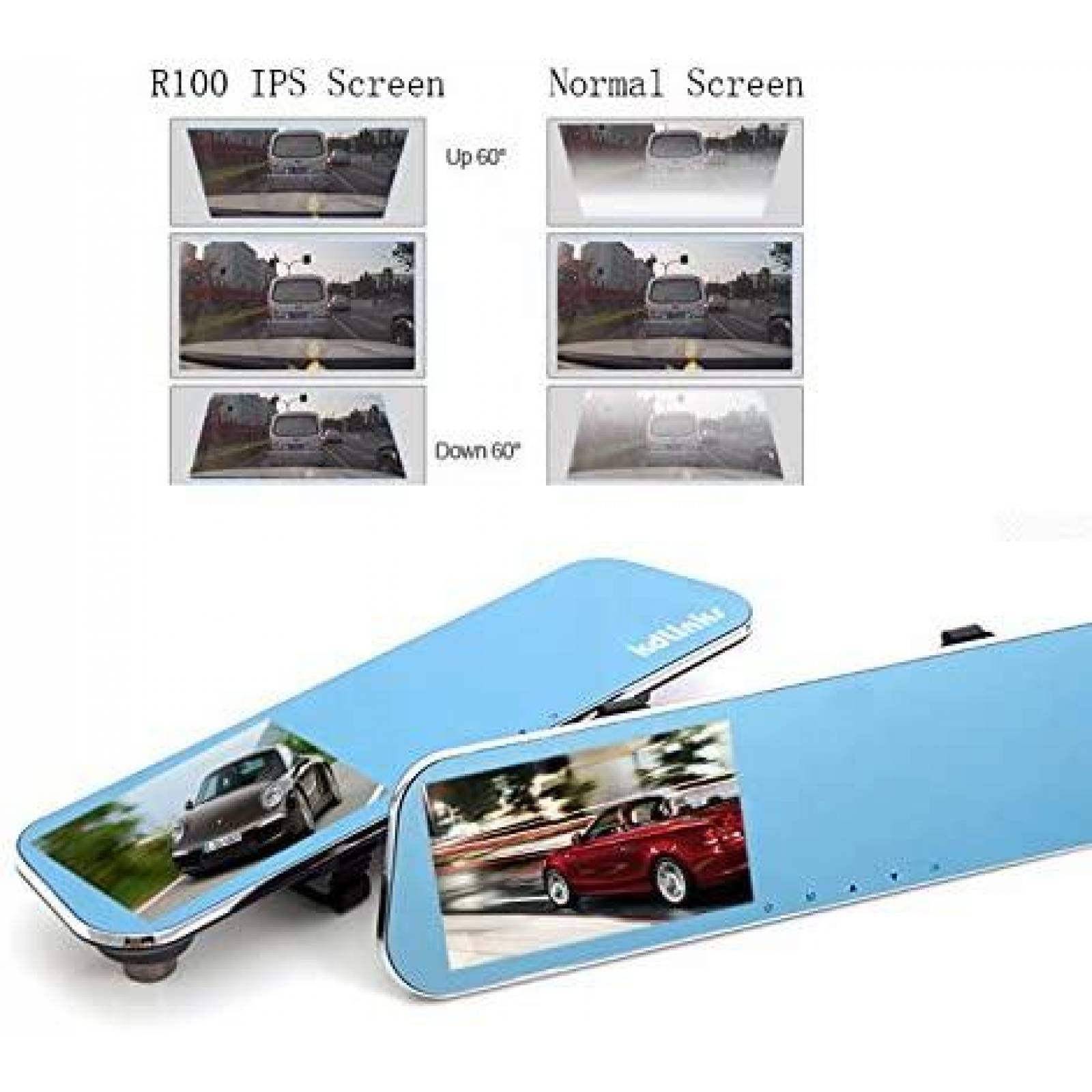 Camara Trasera para Vehiculo KDLINKS R100 UHD 1296P -Negro