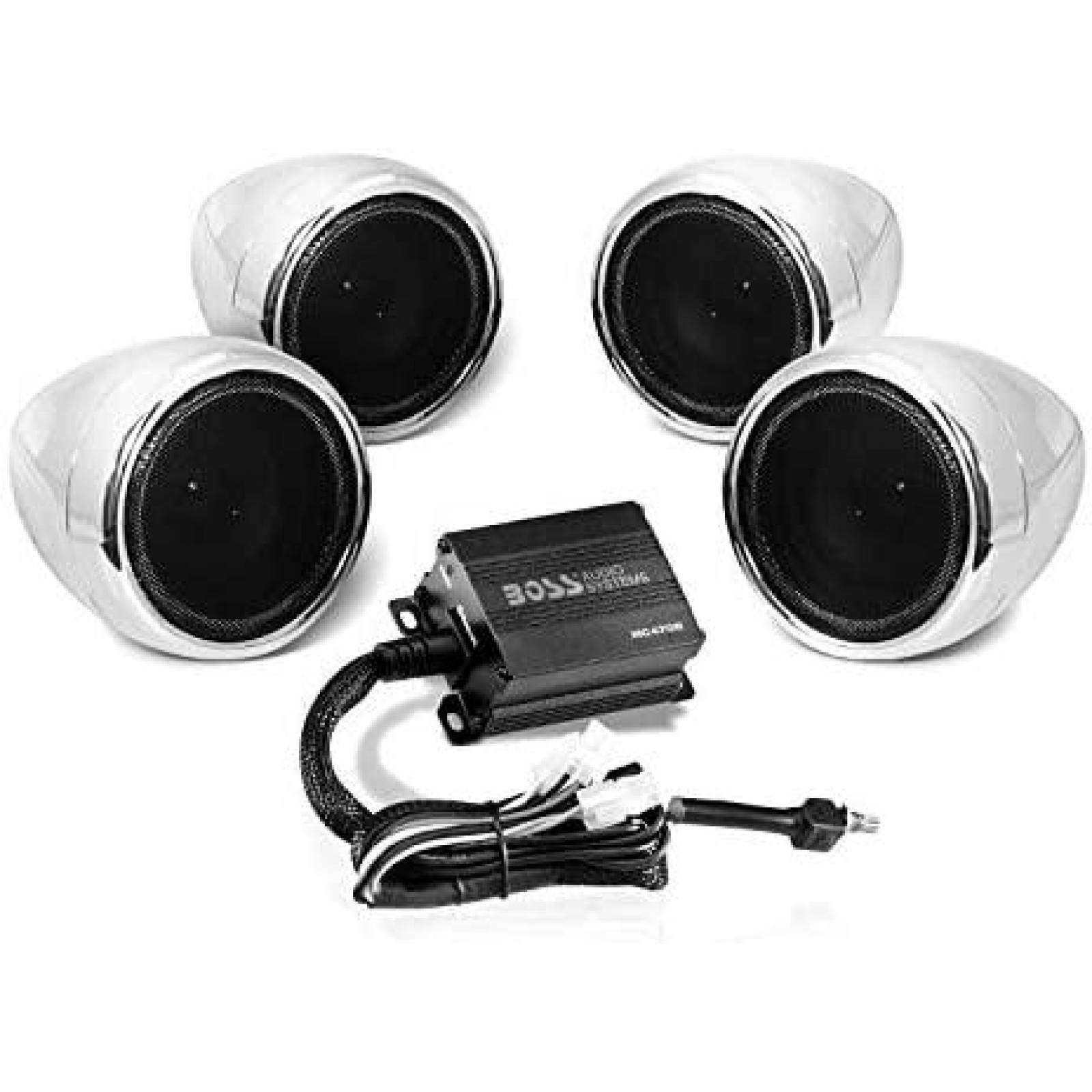 Sistema de Bocinas BOSS Audio Systems MCBK470B para Moto