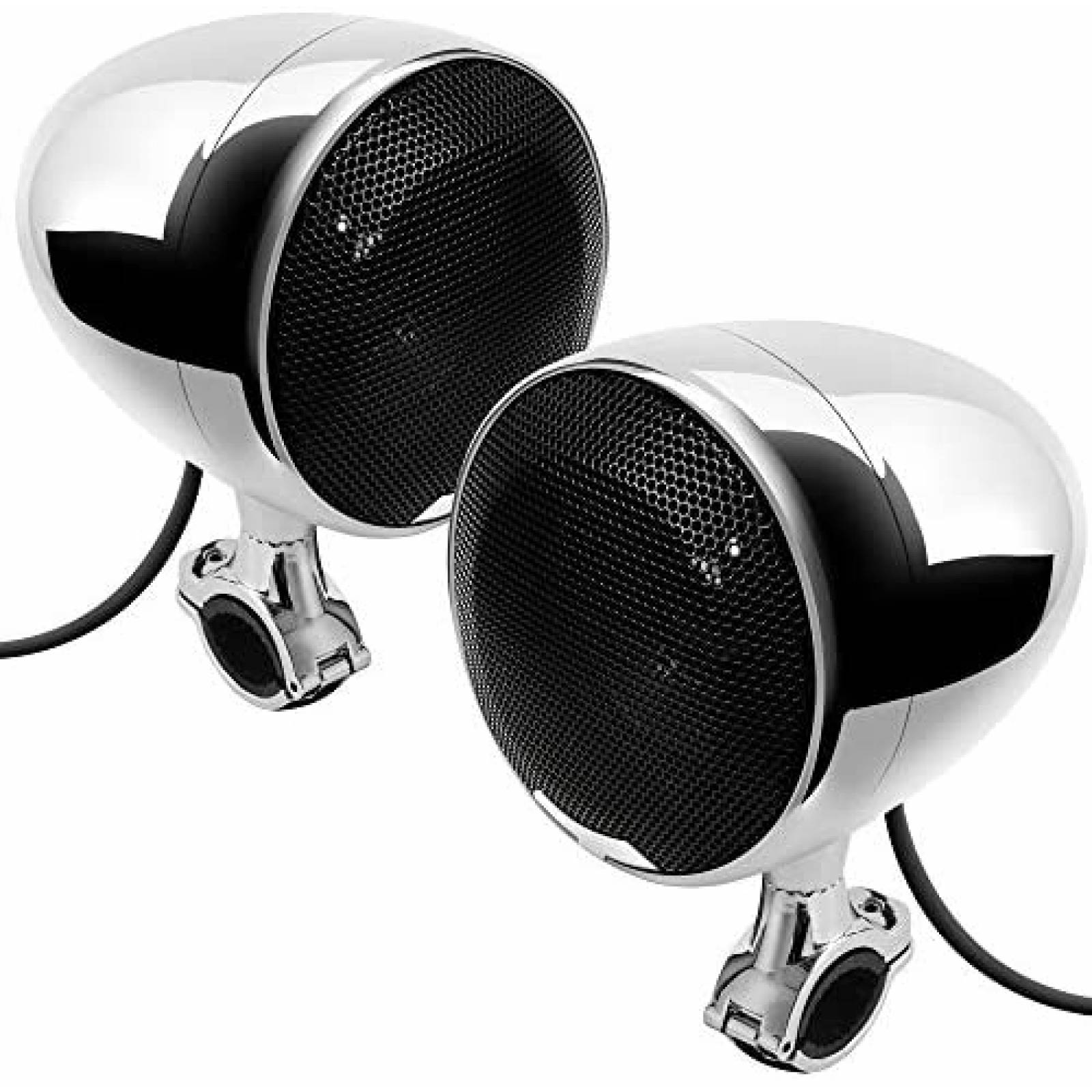 Sistema de Bocinas GoHawk AN4-X 4.5'' Bluetooth -Plateado